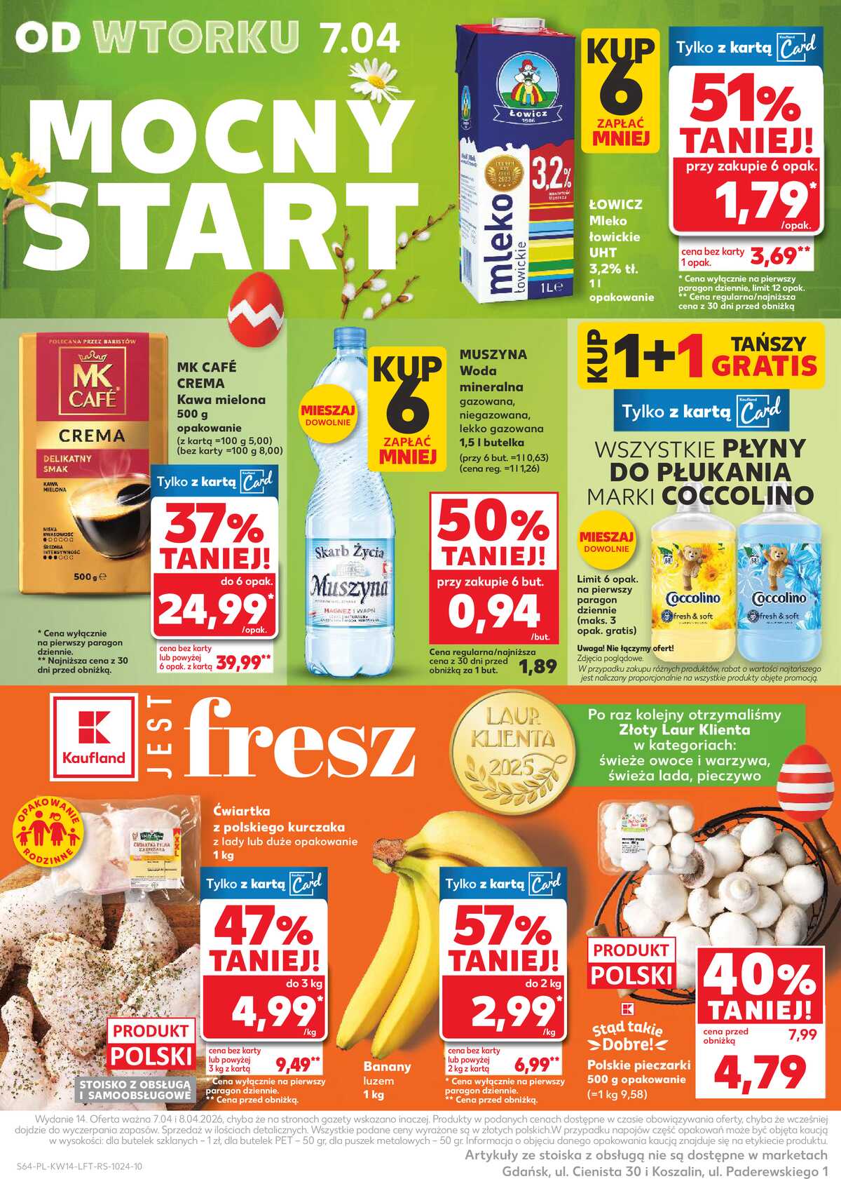 Leták Kaufland Polsko 1.4.-8.4.2026 - Noviny týdne strana 64