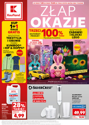 Leták Kaufland Polsko 1.4.-15.4.2026