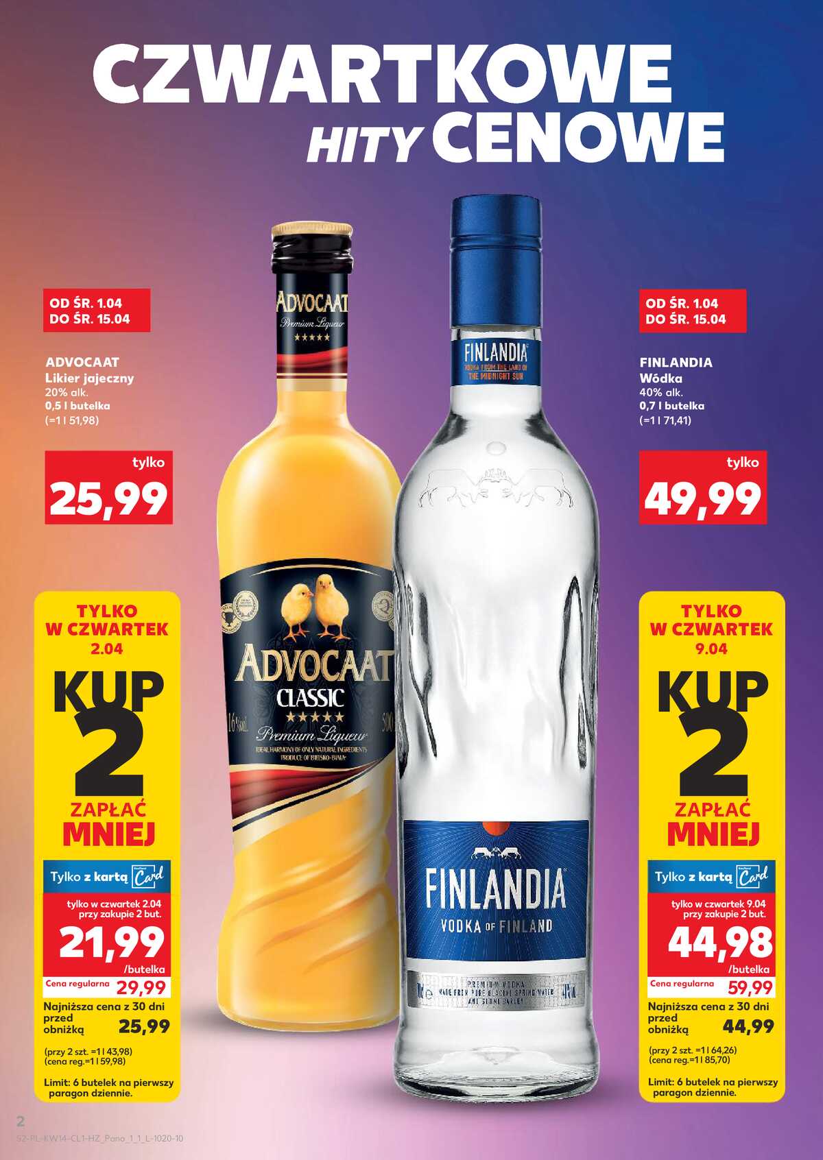 Leták Kaufland Polsko 1.4.-15.4.2026 - Bar Kaufland strana 2