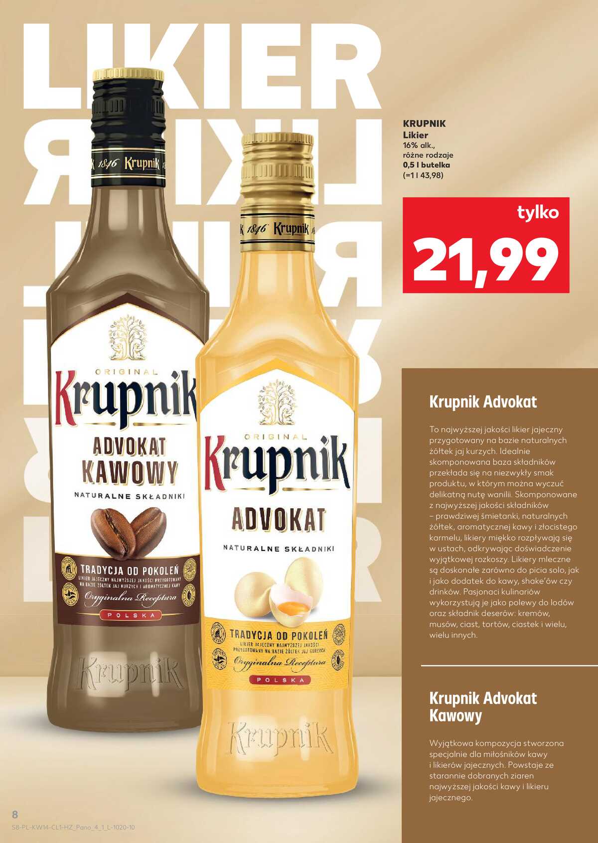 Leták Kaufland Polsko 1.4.-15.4.2026 - Bar Kaufland strana 8