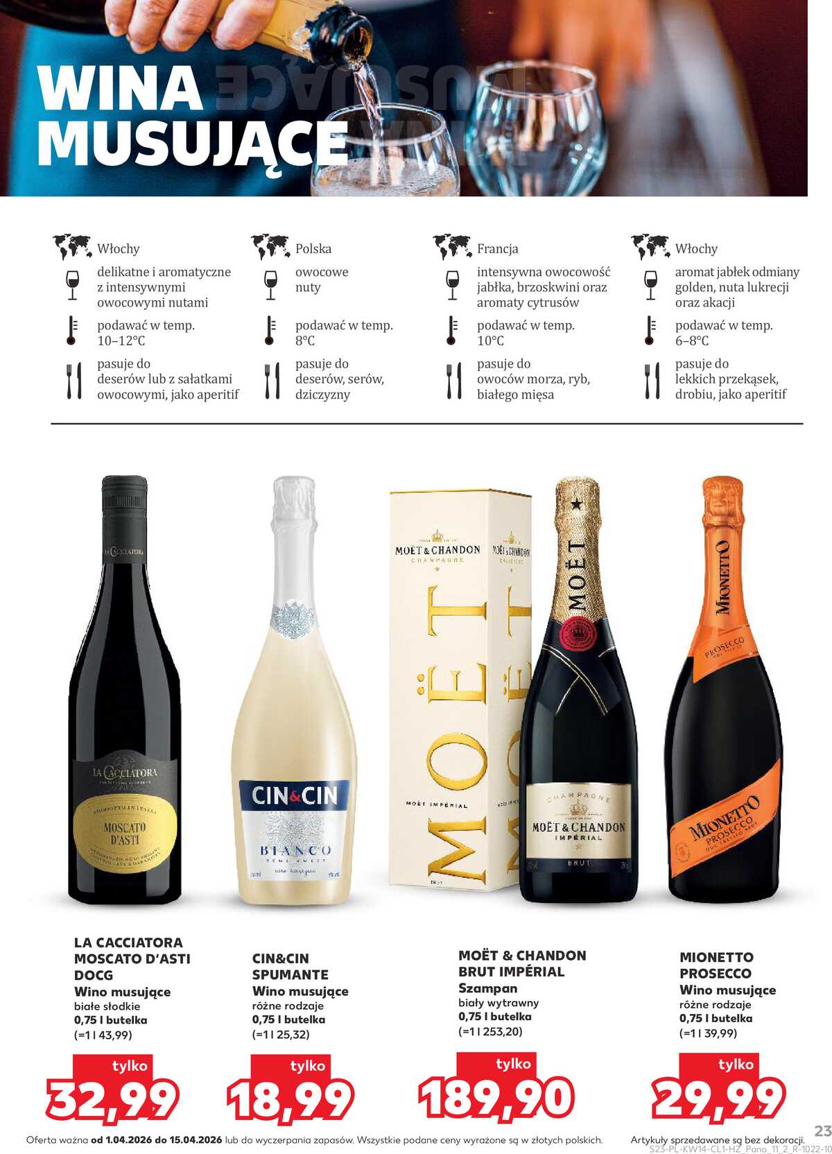 Leták Kaufland Polsko 1.4.-15.4.2026 - Bar Kaufland strana 23