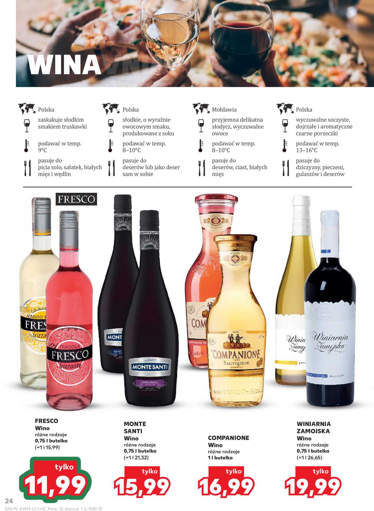 Leták Kaufland Polsko 1.4.-15.4.2026 - Bar Kaufland strana 24