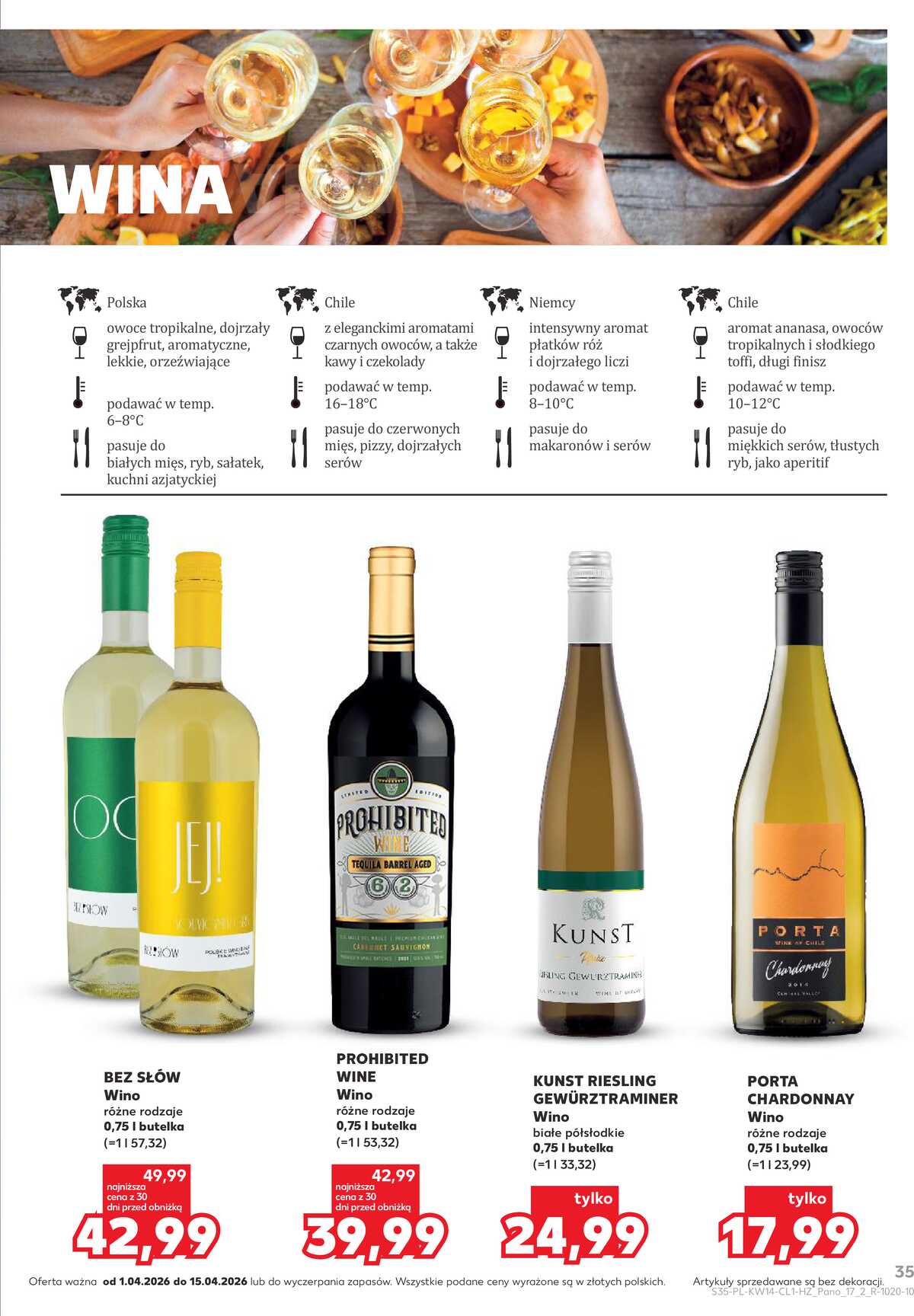 Leták Kaufland Polsko 1.4.-15.4.2026 - Bar Kaufland strana 35