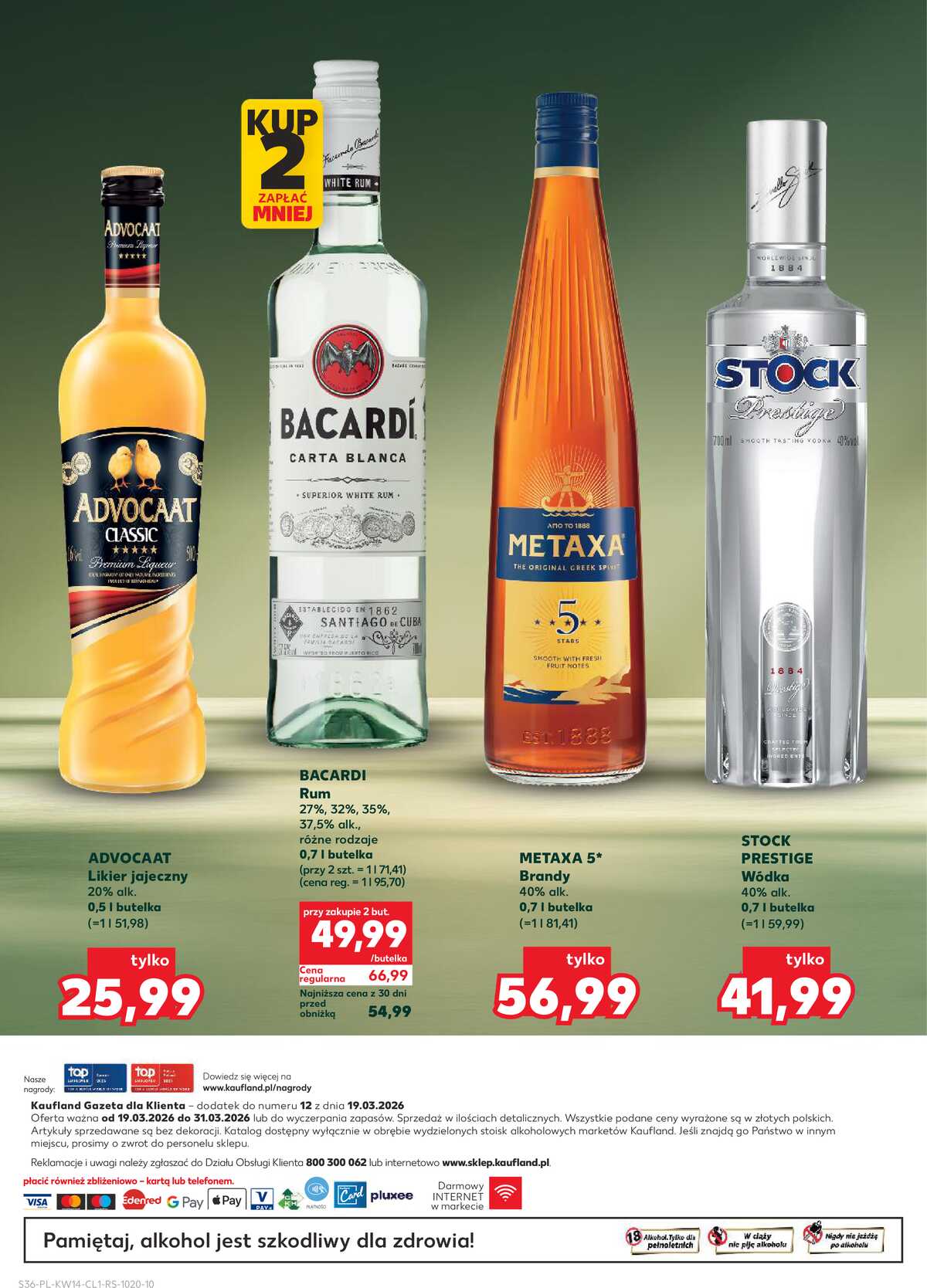 Leták Kaufland Polsko 1.4.-15.4.2026 - Bar Kaufland strana 36