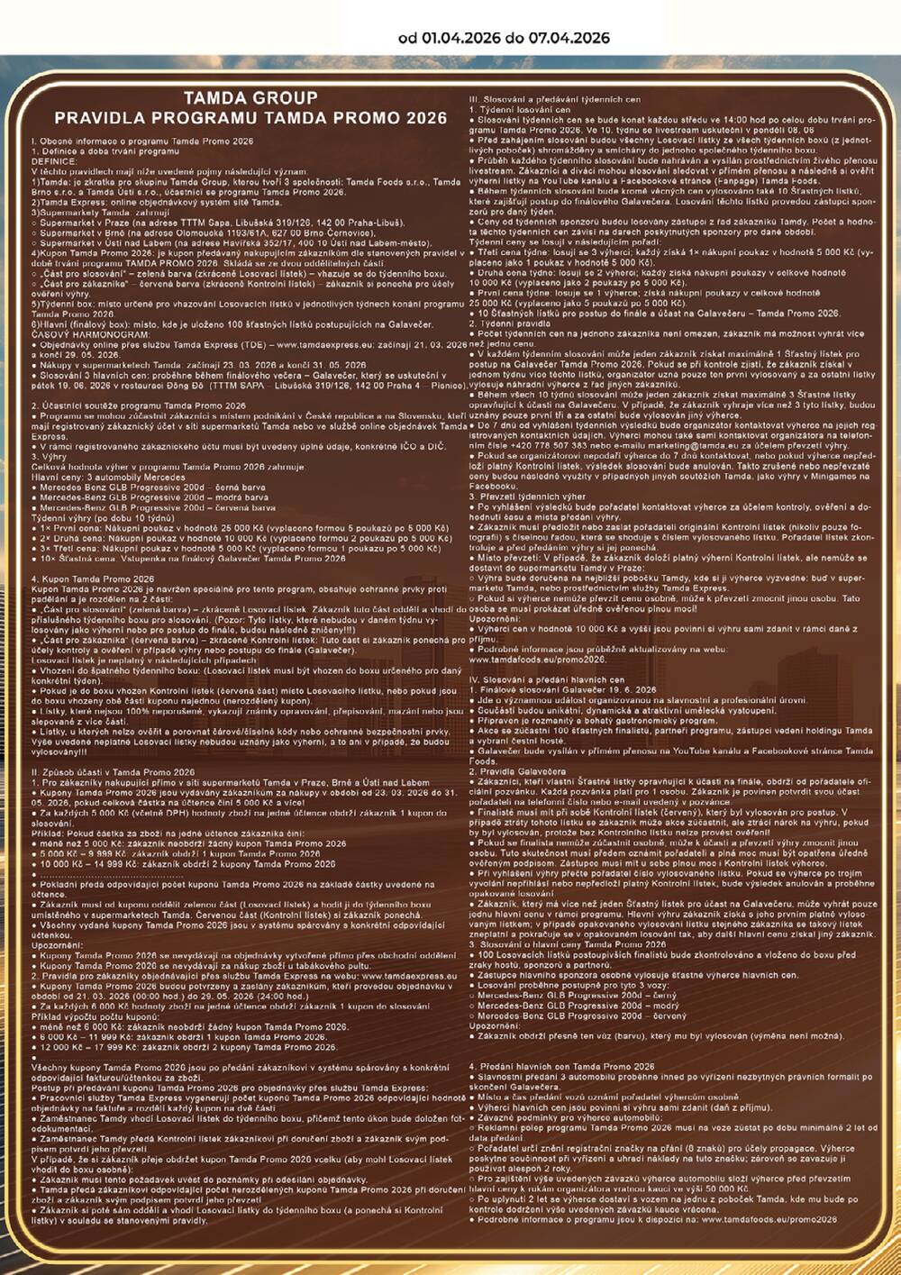 Leták Tamda Foods - Tamda Foods od 1.4. do 7.4.2026 - strana 3
