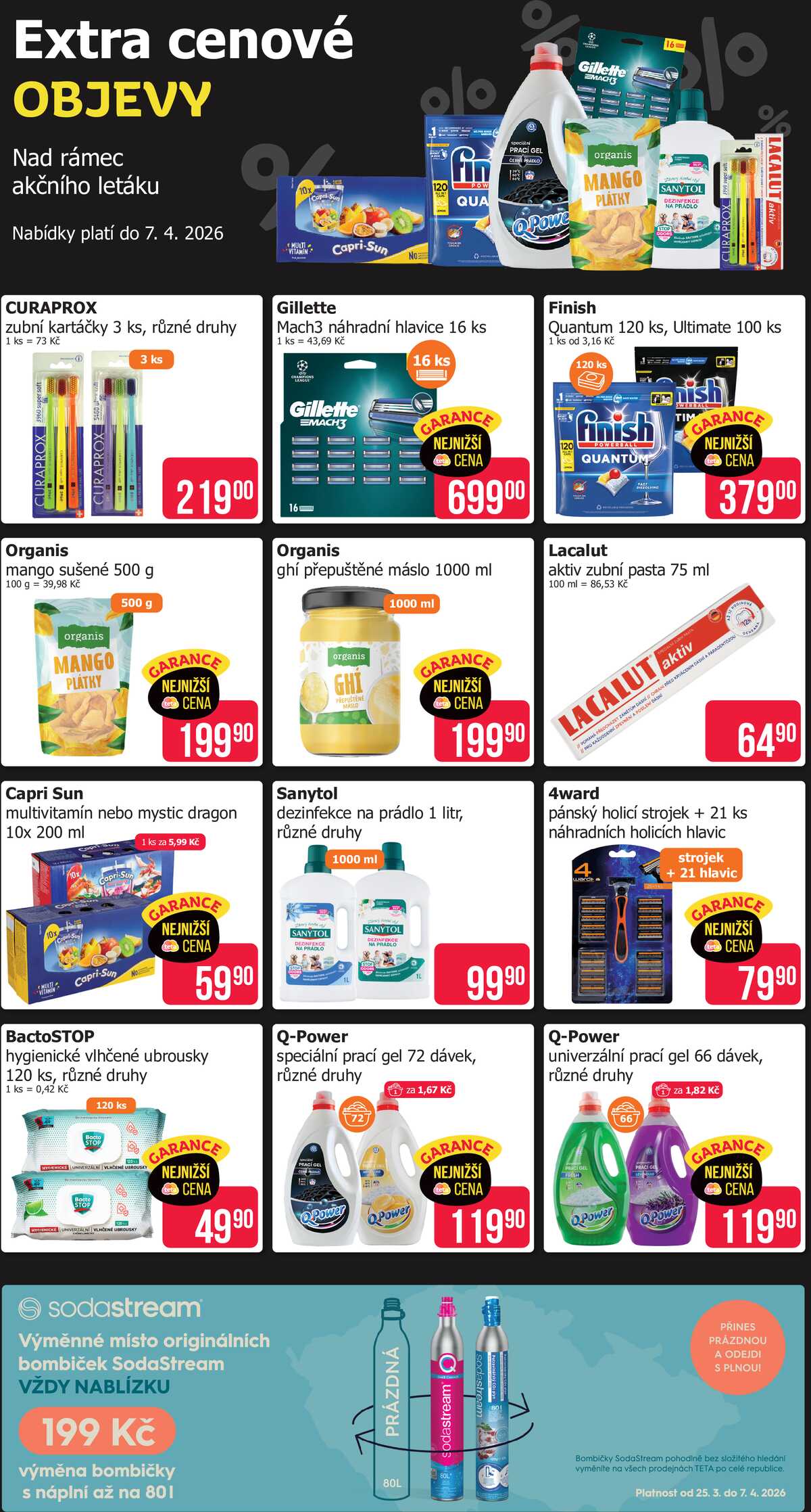 Teta drogerie Extra cenové objevy  od 26.3. do 7.4.2026 strana 1