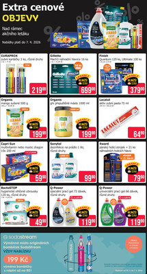 Teta drogerie Extra cenové objevy  od 26.3. do 7.4.2026