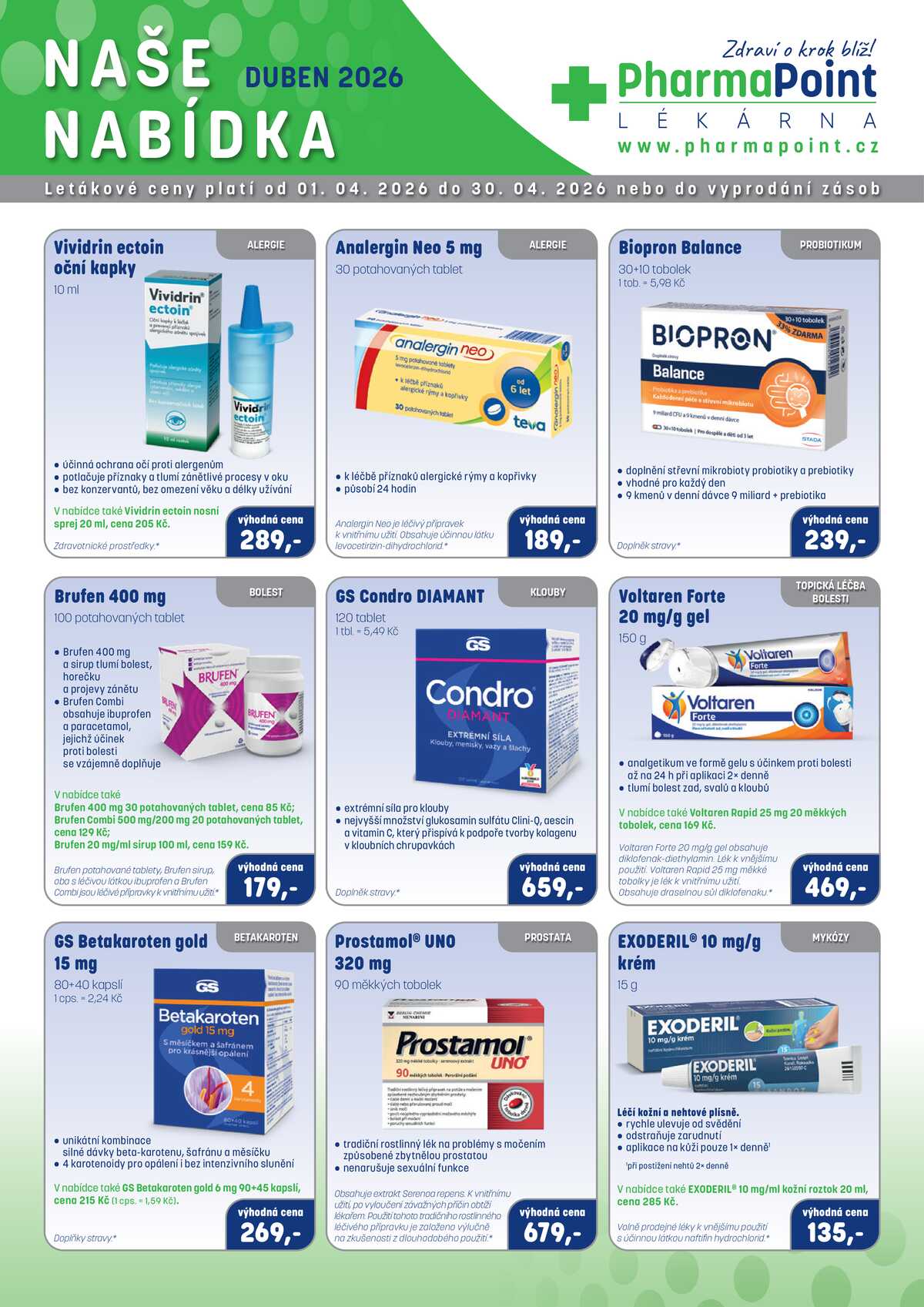 Pharma Point typ A od 1.4. do 30.4.2026 strana 1