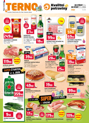 Terno Český Krumlov 1.4. - 7.4.