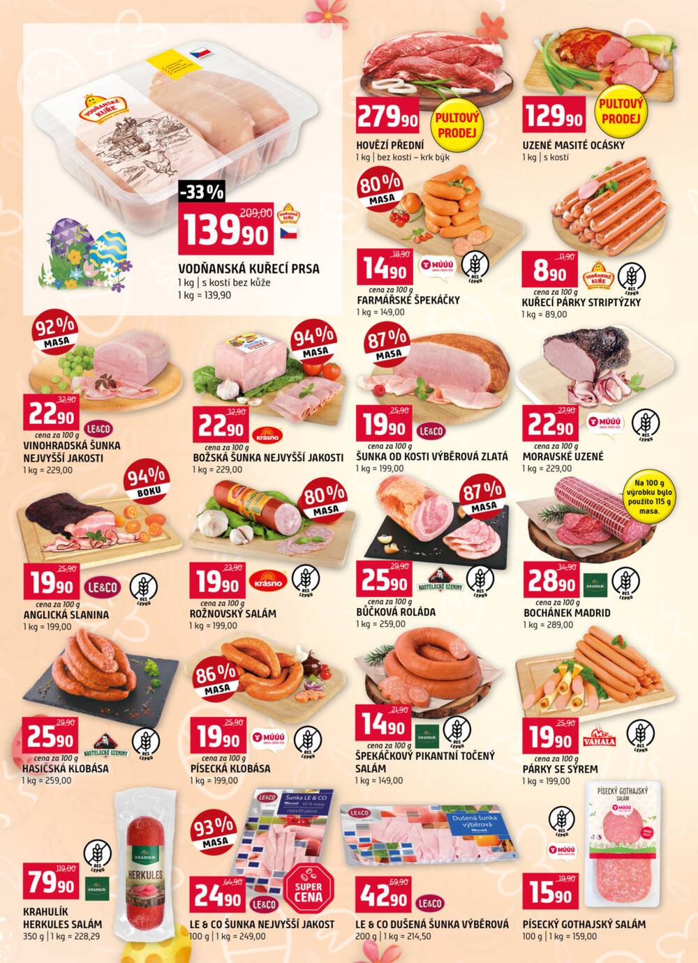 Leták Terno - Terno Hradec Králové 1.4. - 7.4. - strana 2