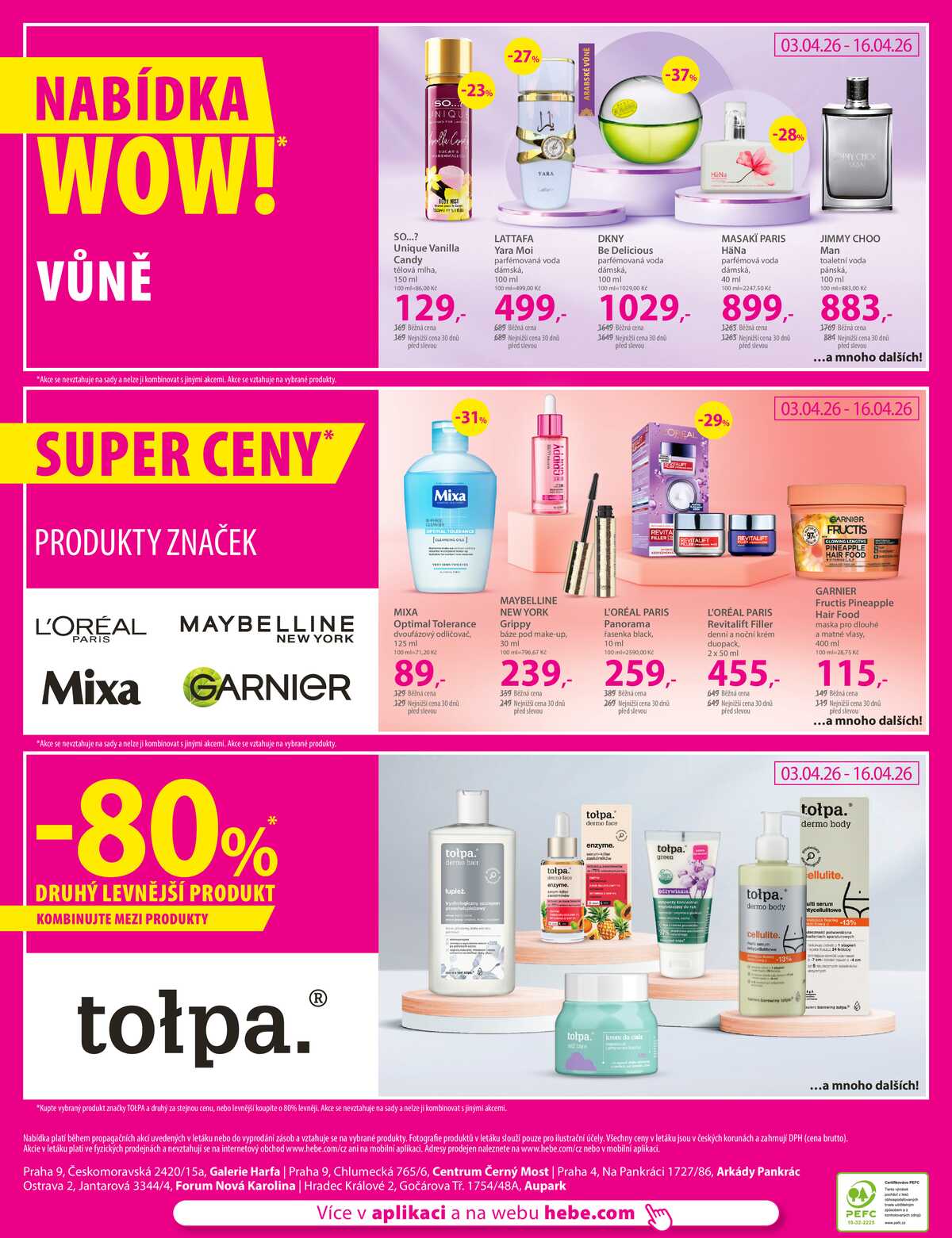 HEBE 3.4. - 16.4. strana 4