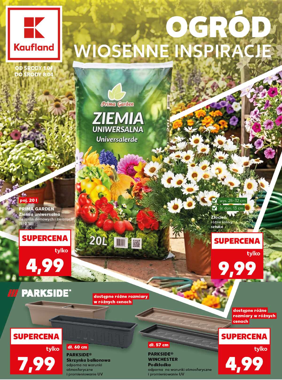 Leták Kaufland Polsko 1.4.-8.4.2026 strana 1