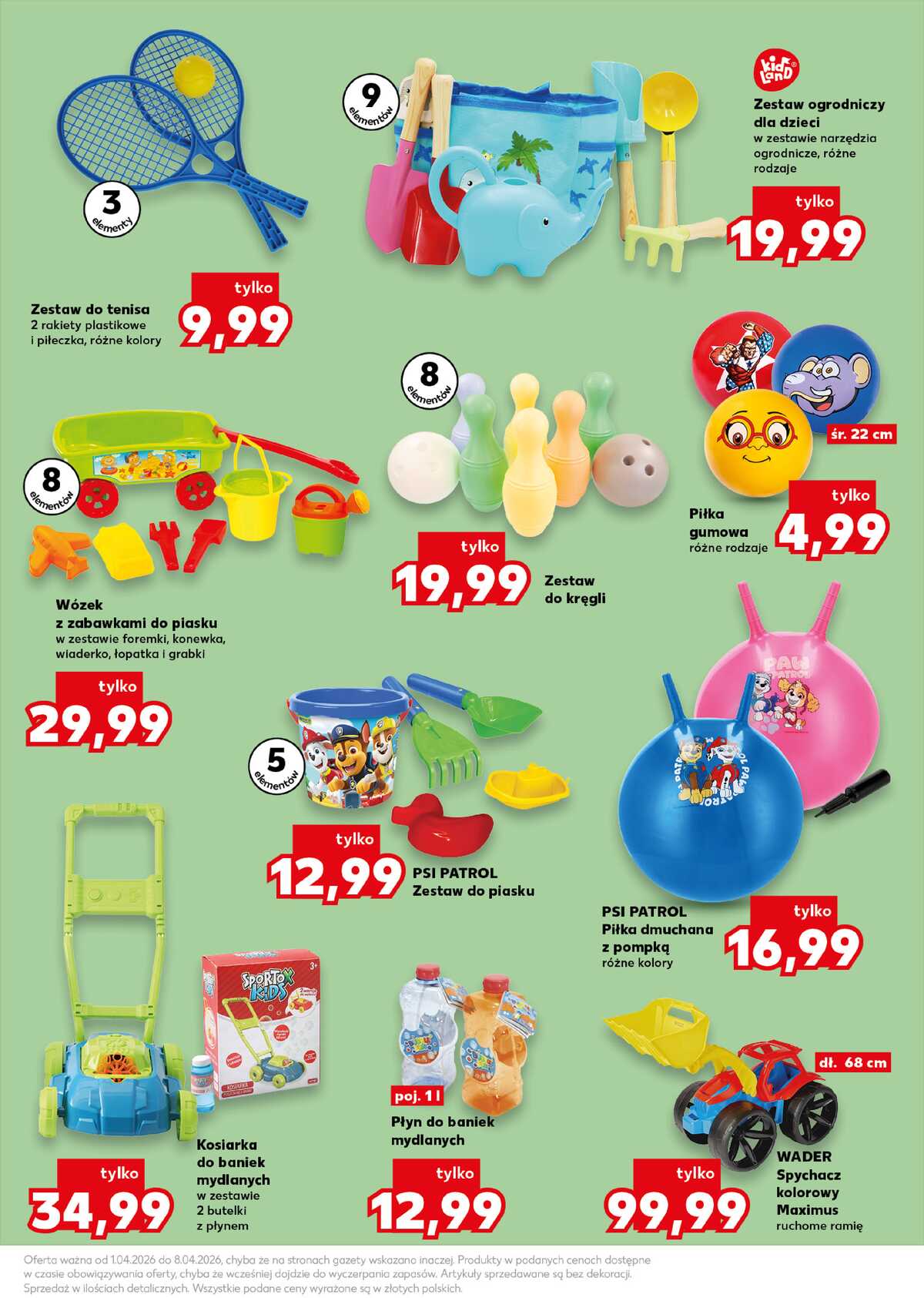 Leták Kaufland Polsko 1.4.-8.4.2026 strana 13