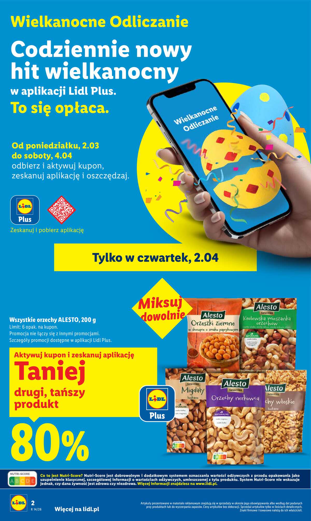 Leták Lidl Polsko 2.4.-4.4.2026 - Zpravodaj platný od 2.04 do 4.04 strana 2