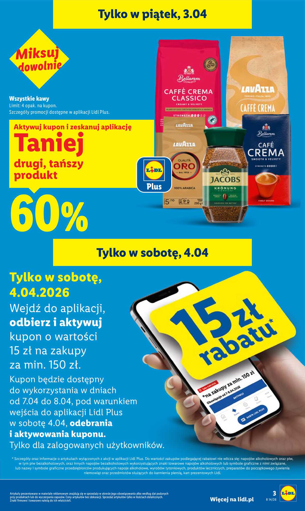 Leták Lidl Polsko 2.4.-4.4.2026 - Zpravodaj platný od 2.04 do 4.04 strana 3