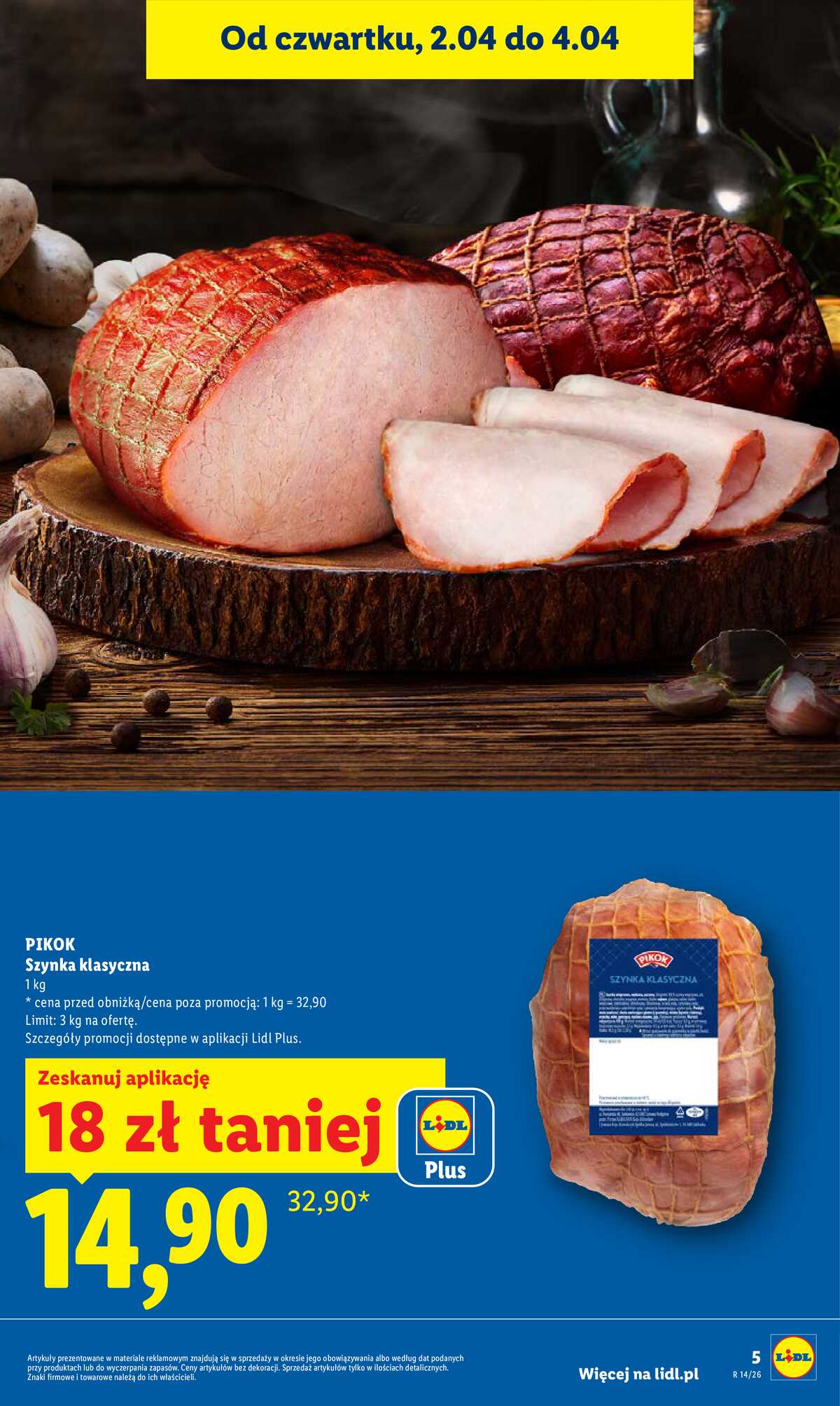 Leták Lidl Polsko 2.4.-4.4.2026 - Zpravodaj platný od 2.04 do 4.04 strana 5