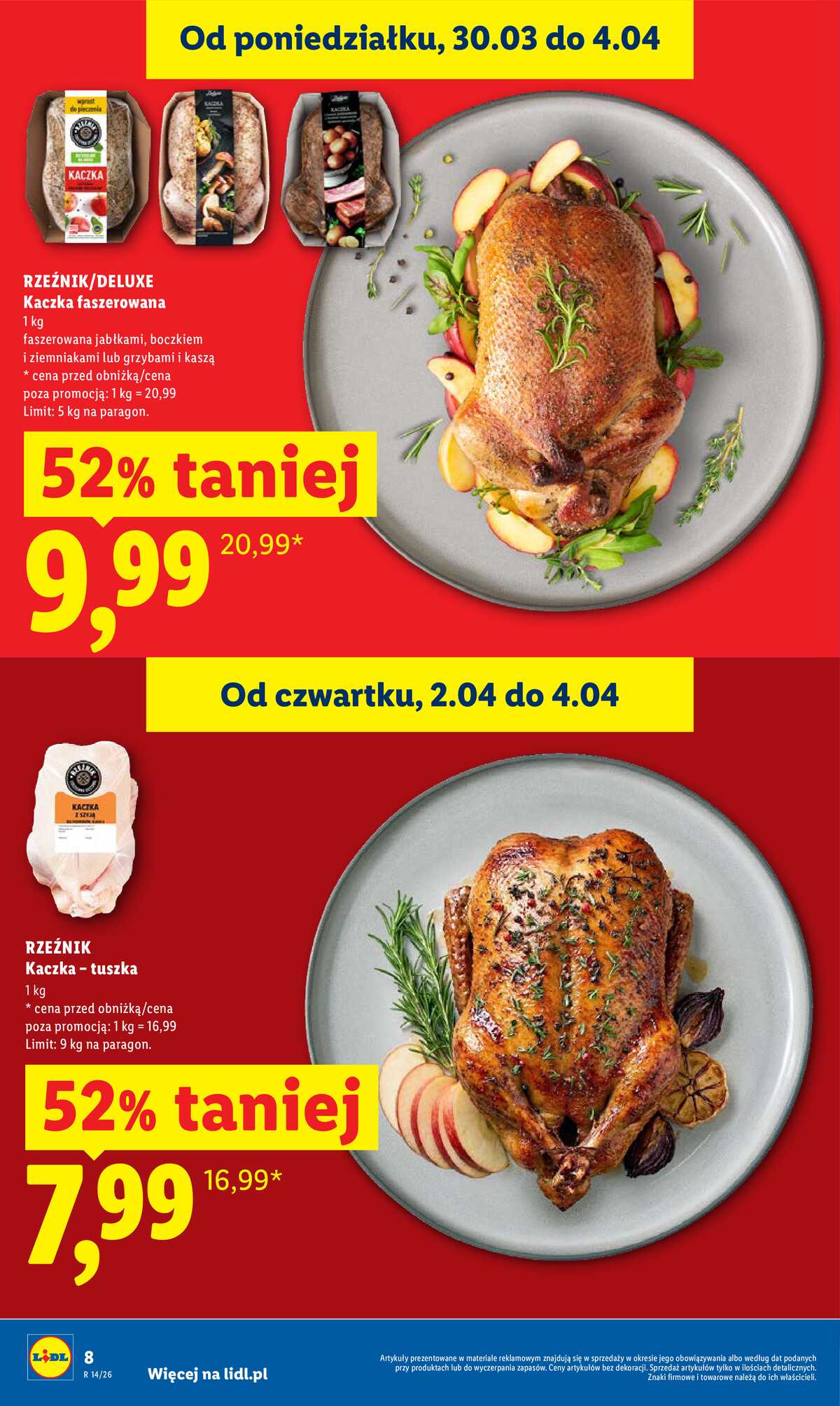 Leták Lidl Polsko 2.4.-4.4.2026 - Zpravodaj platný od 2.04 do 4.04 strana 8