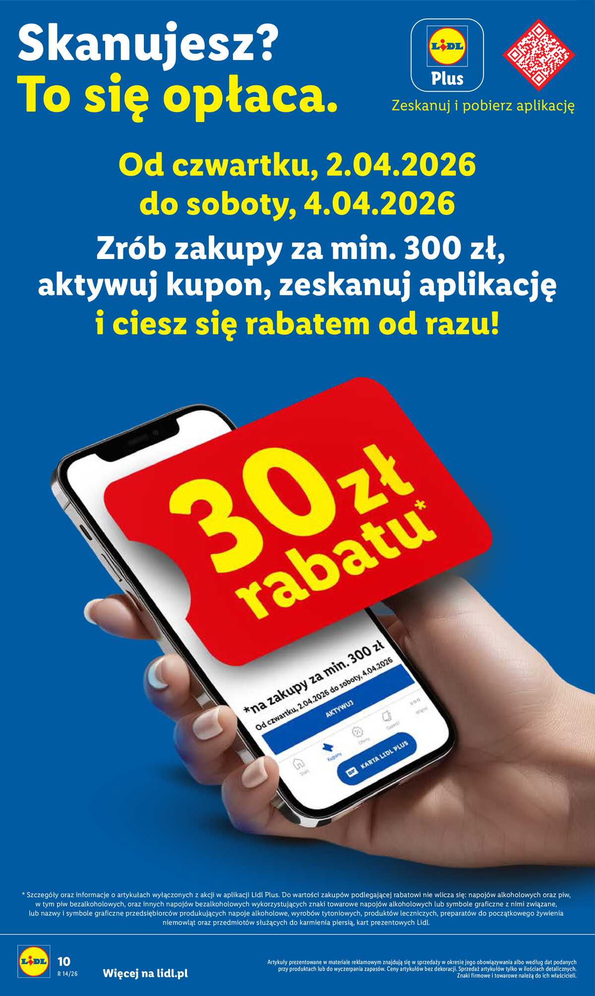 Leták Lidl Polsko 2.4.-4.4.2026 - Zpravodaj platný od 2.04 do 4.04 strana 10