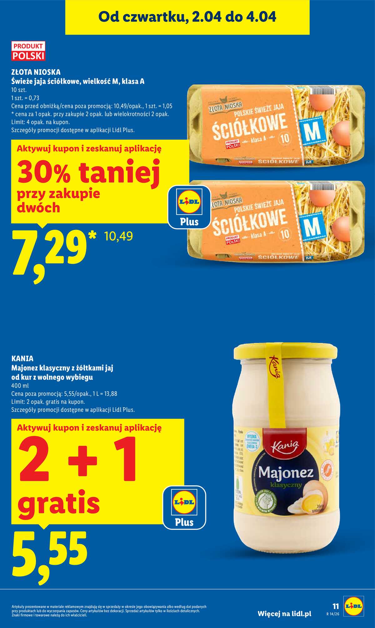 Leták Lidl Polsko 2.4.-4.4.2026 - Zpravodaj platný od 2.04 do 4.04 strana 11