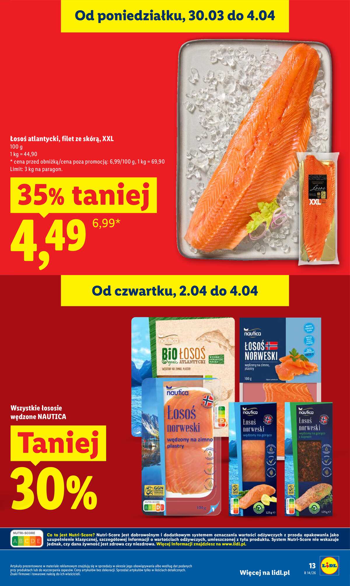 Leták Lidl Polsko 2.4.-4.4.2026 - Zpravodaj platný od 2.04 do 4.04 strana 13