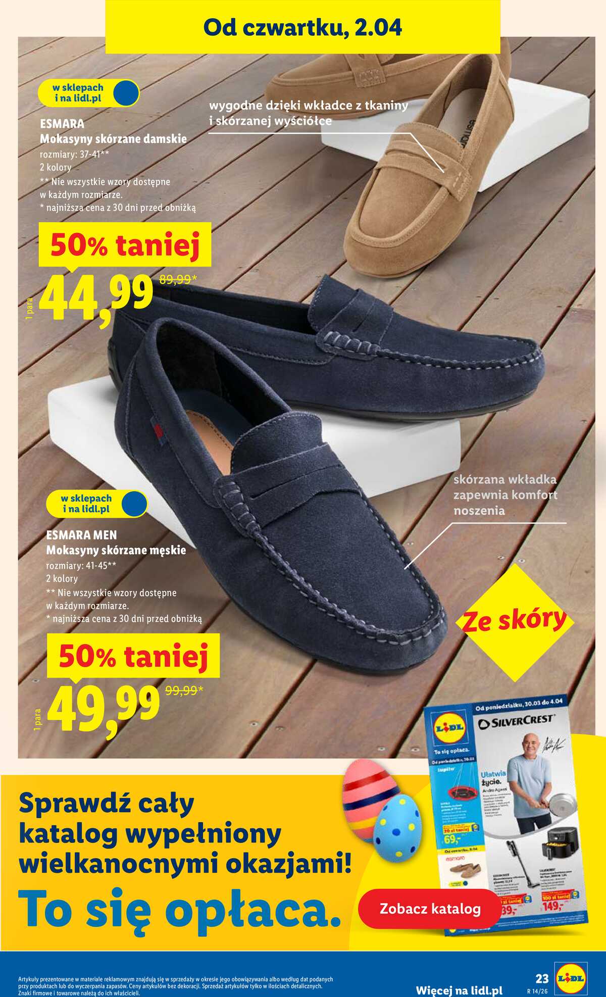 Leták Lidl Polsko 2.4.-4.4.2026 - Zpravodaj platný od 2.04 do 4.04 strana 23