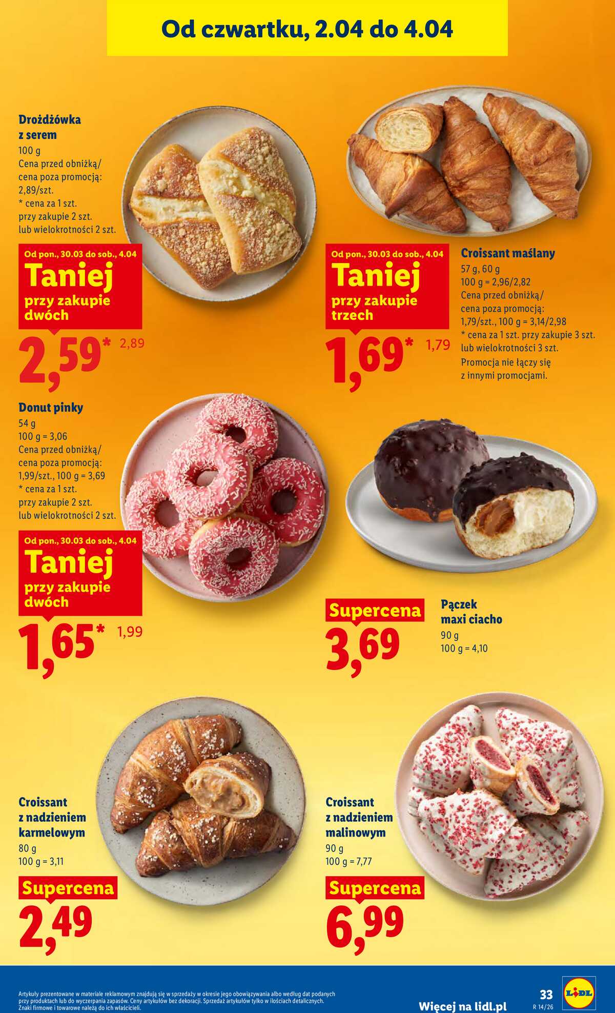 Leták Lidl Polsko 2.4.-4.4.2026 - Zpravodaj platný od 2.04 do 4.04 strana 33