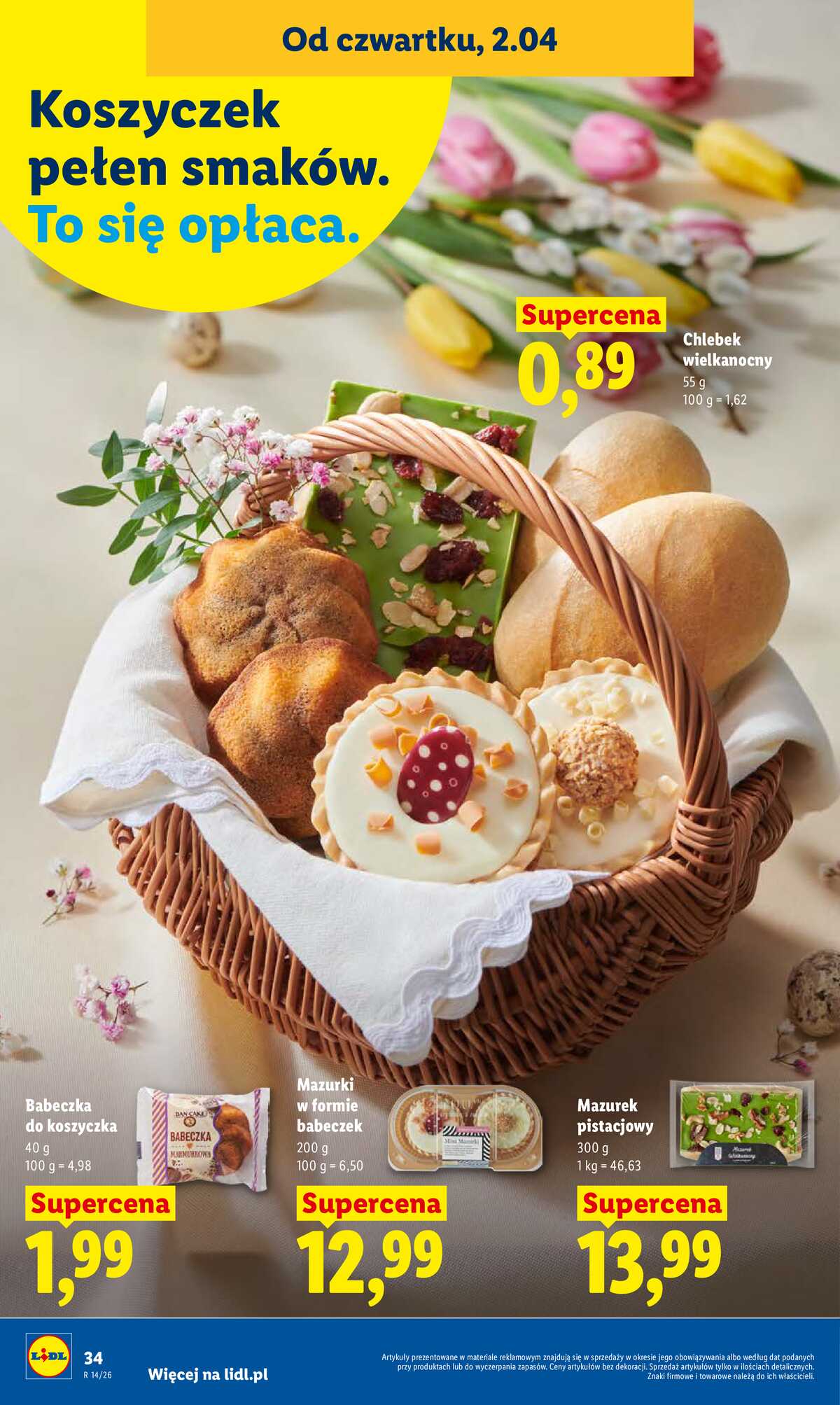 Leták Lidl Polsko 2.4.-4.4.2026 - Zpravodaj platný od 2.04 do 4.04 strana 34
