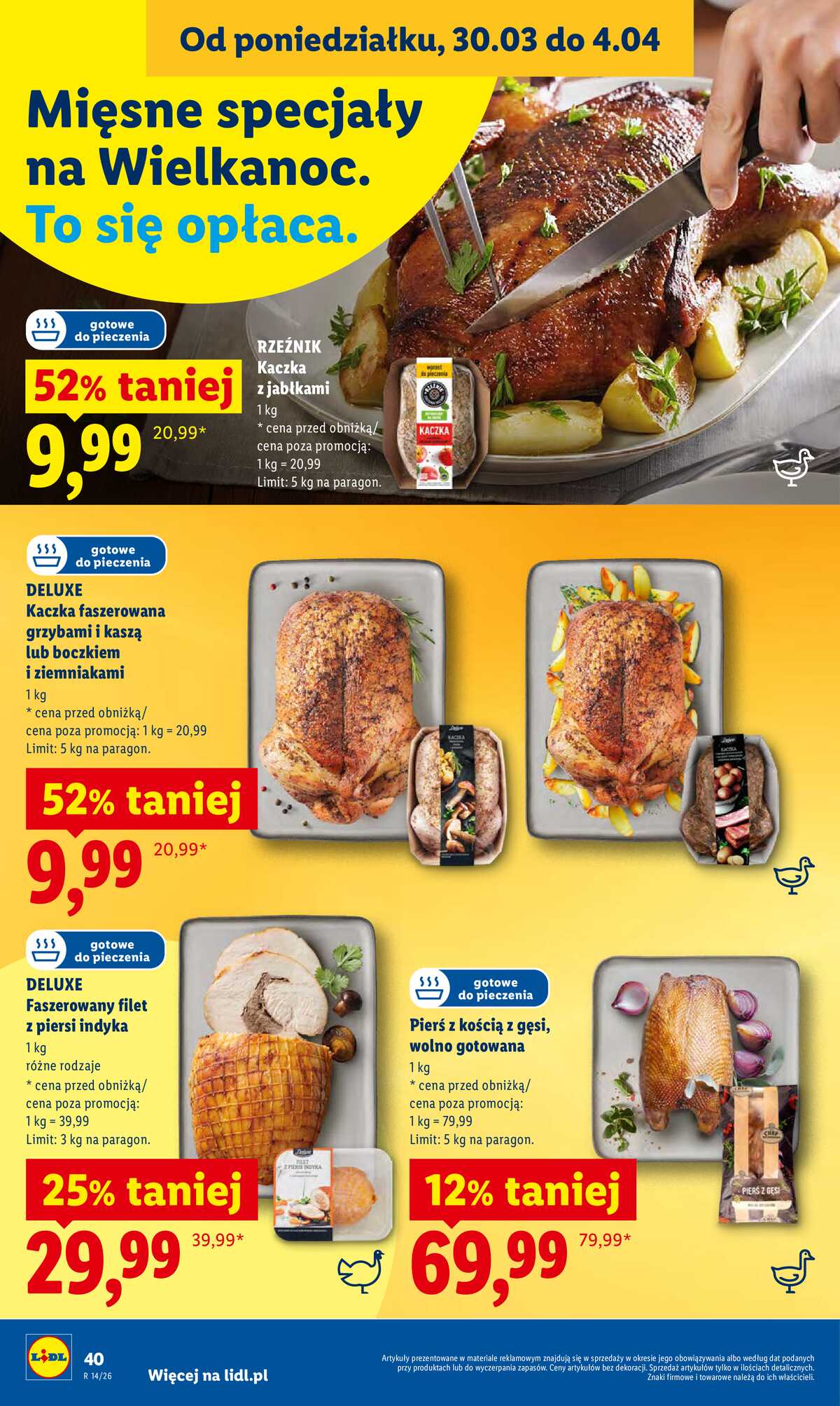 Leták Lidl Polsko 2.4.-4.4.2026 - Zpravodaj platný od 2.04 do 4.04 strana 40