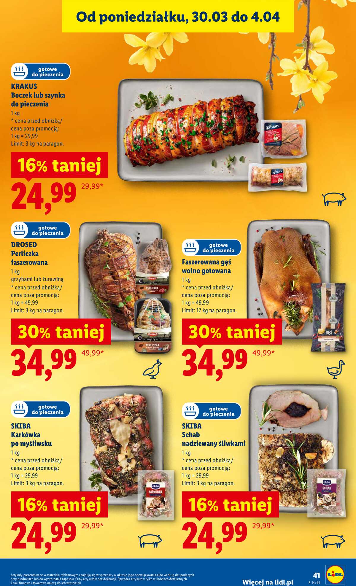 Leták Lidl Polsko 2.4.-4.4.2026 - Zpravodaj platný od 2.04 do 4.04 strana 41