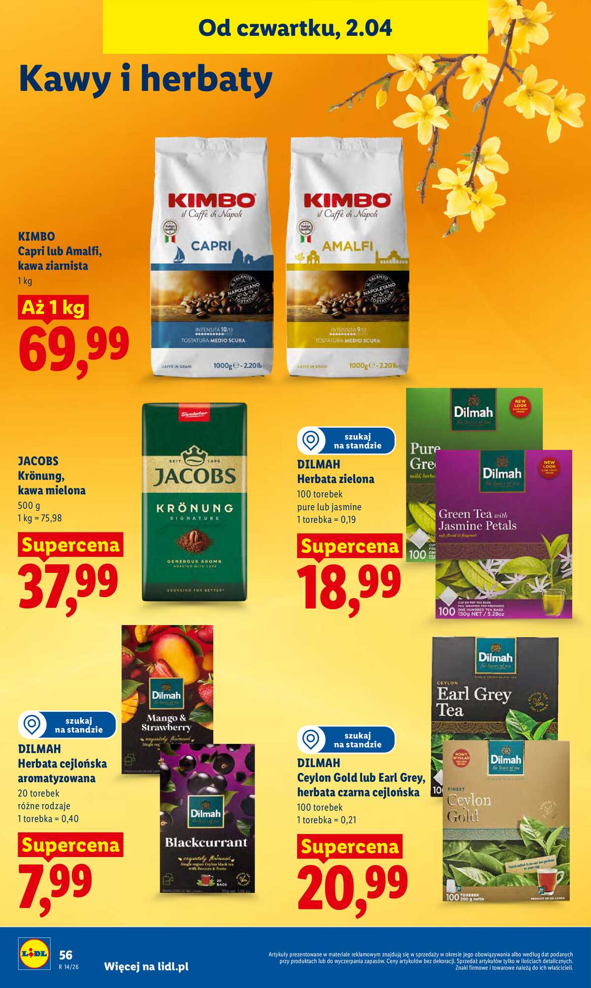 Leták Lidl Polsko 2.4.-4.4.2026 - Zpravodaj platný od 2.04 do 4.04 strana 58