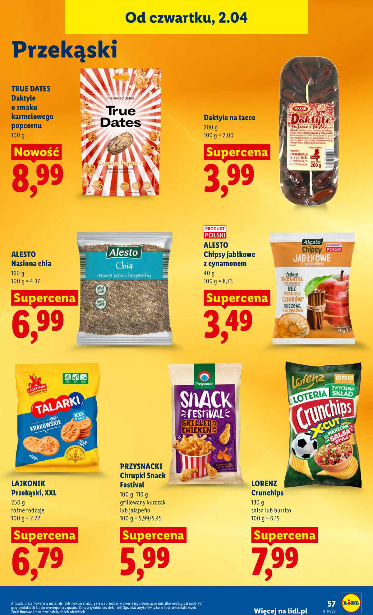 Leták Lidl Polsko 2.4.-4.4.2026 - Zpravodaj platný od 2.04 do 4.04 strana 59