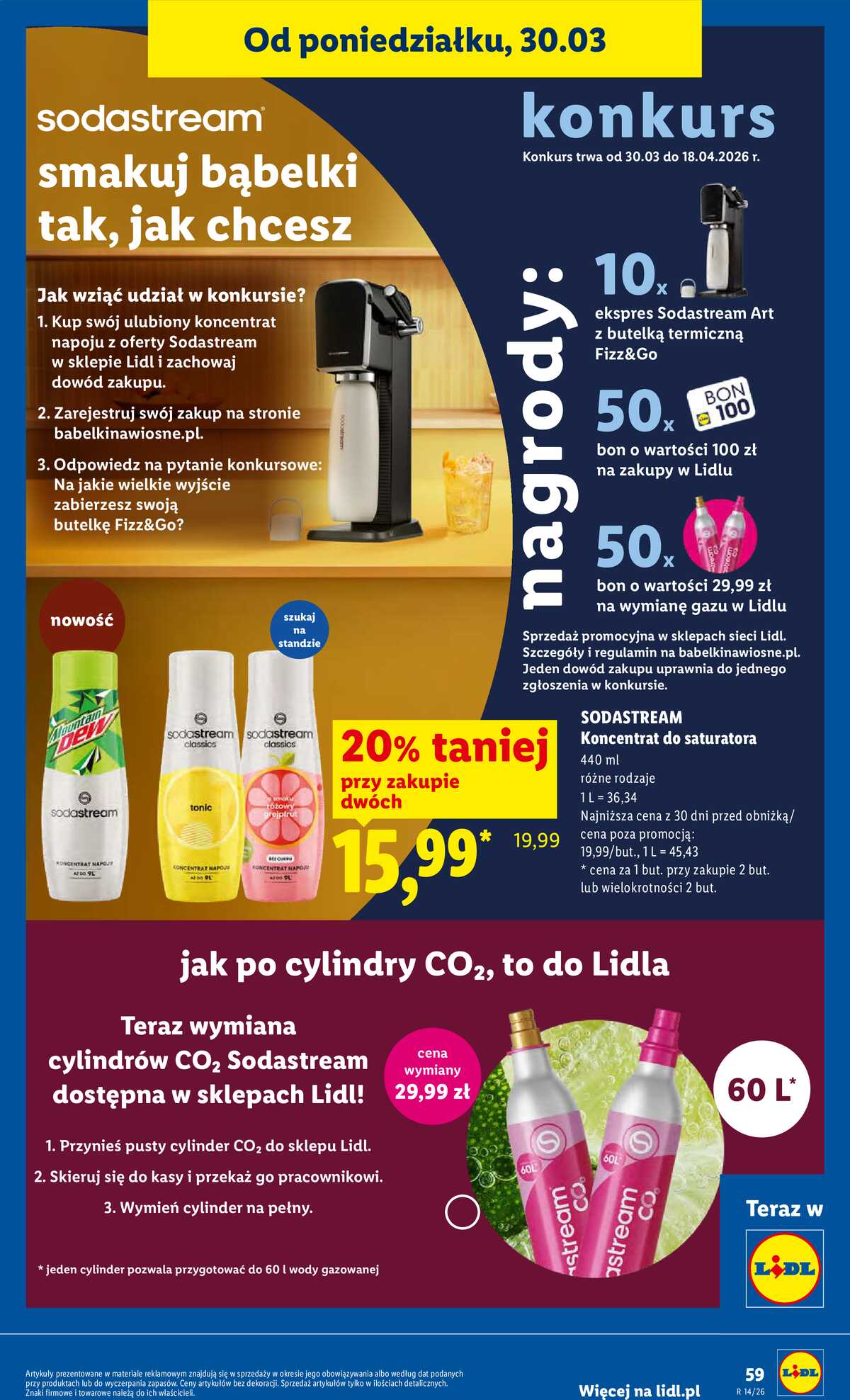 Leták Lidl Polsko 2.4.-4.4.2026 - Zpravodaj platný od 2.04 do 4.04 strana 61