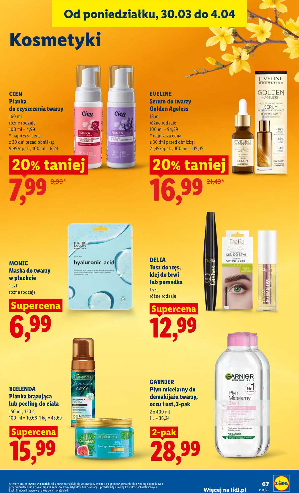 Leták Lidl Polsko 2.4.-4.4.2026 - Zpravodaj platný od 2.04 do 4.04 strana 69