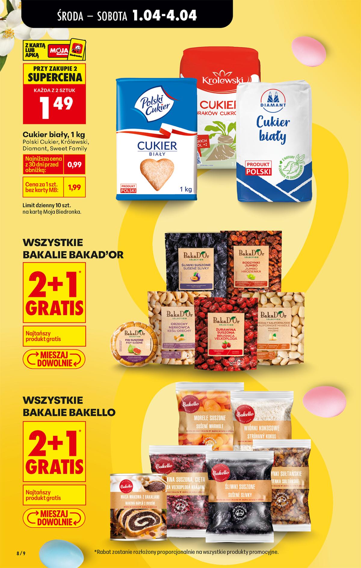 Leták Biedronka Polsko 1.4.-7.4.2026 strana 8