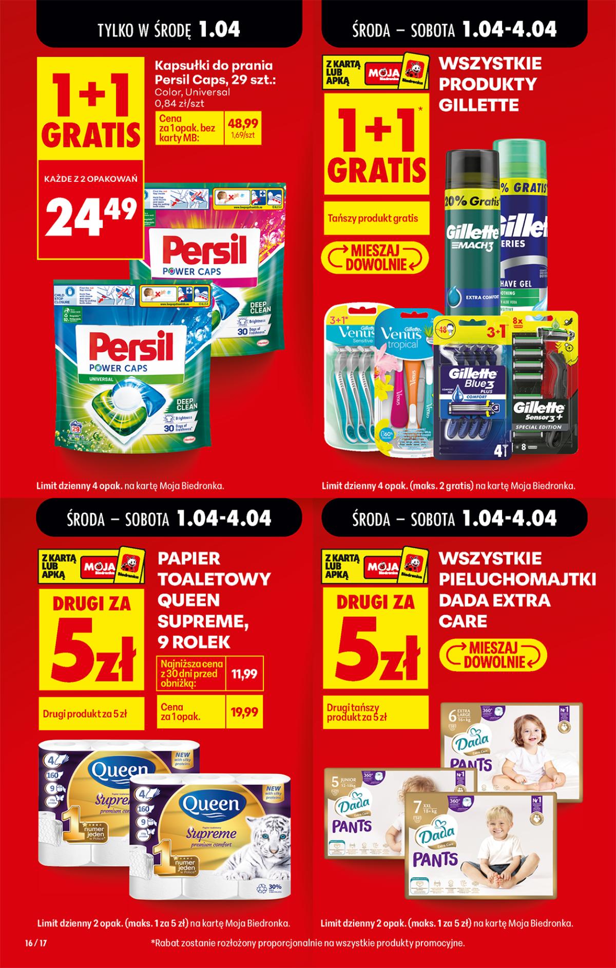 Leták Biedronka Polsko 1.4.-7.4.2026 strana 16