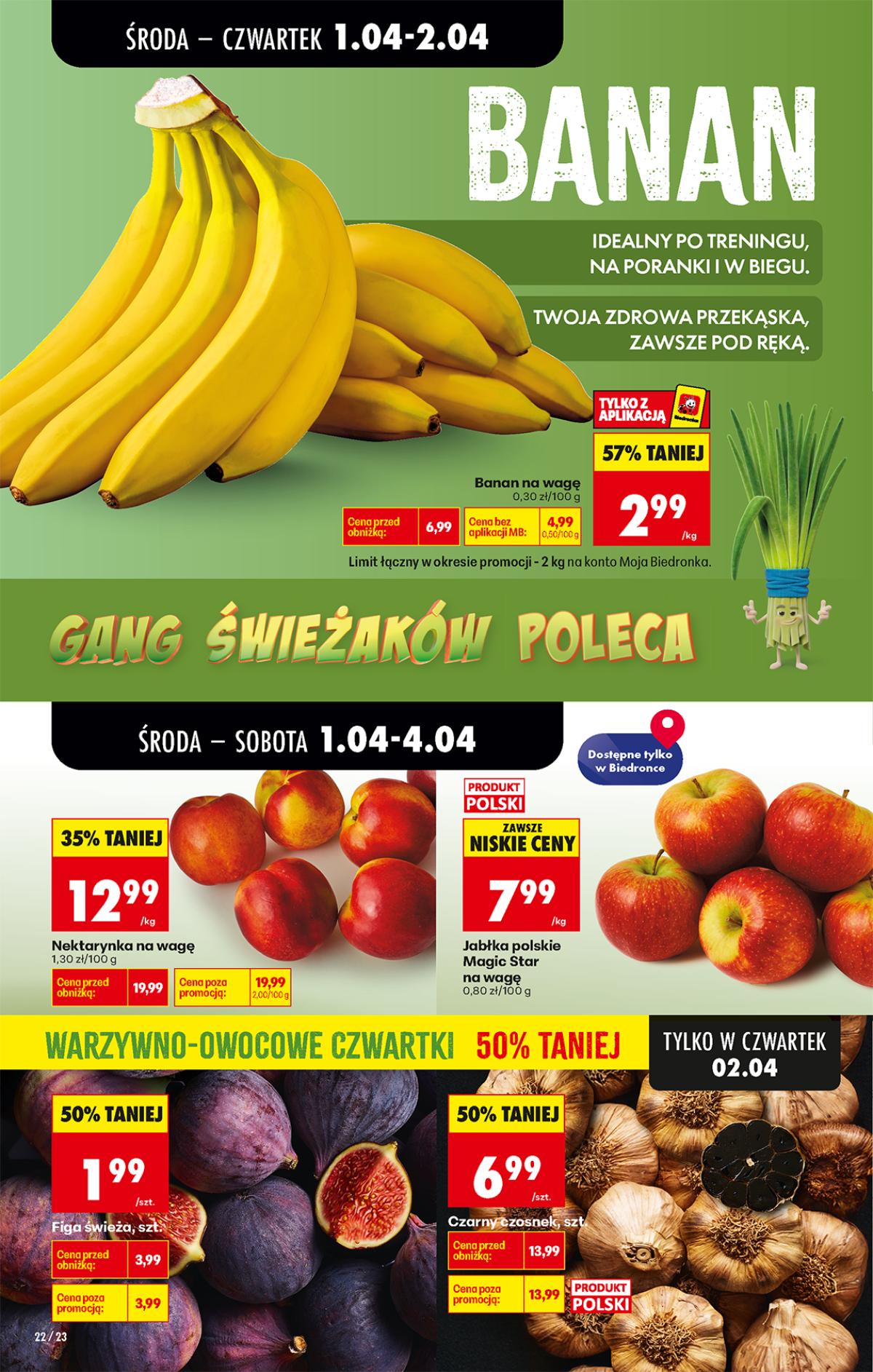 Leták Biedronka Polsko 1.4.-7.4.2026 strana 22