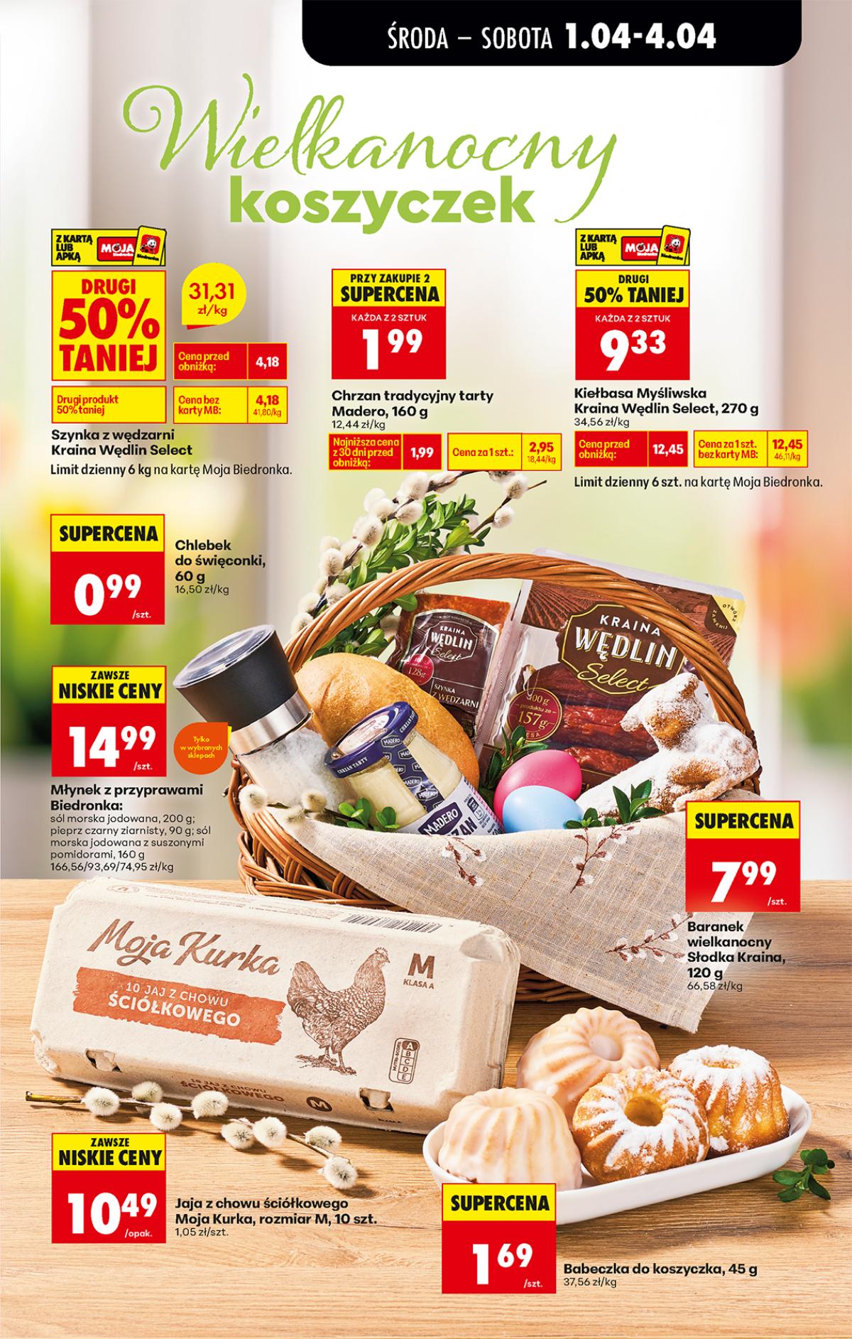 Leták Biedronka Polsko 1.4.-7.4.2026 strana 39