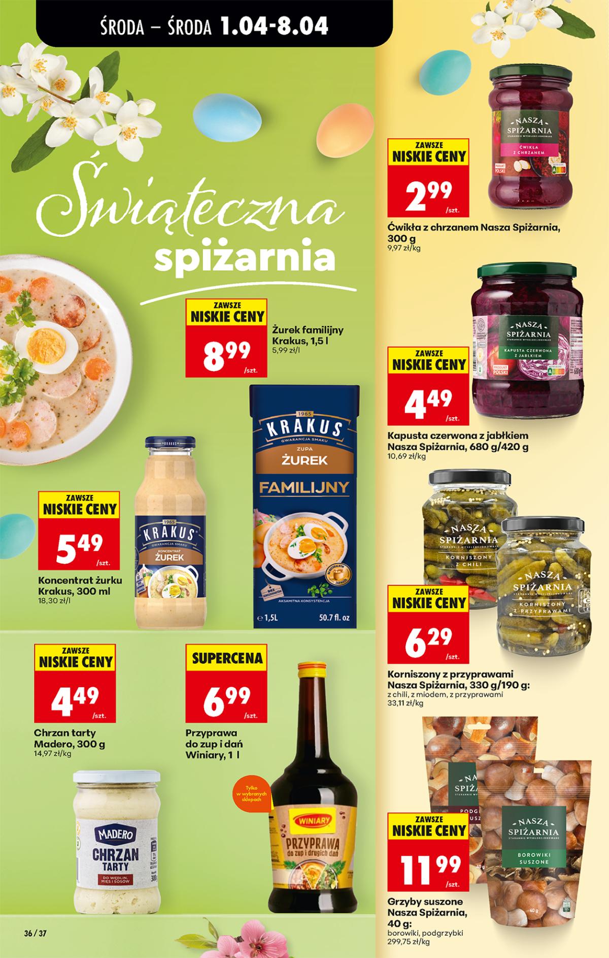 Leták Biedronka Polsko 1.4.-7.4.2026 strana 40