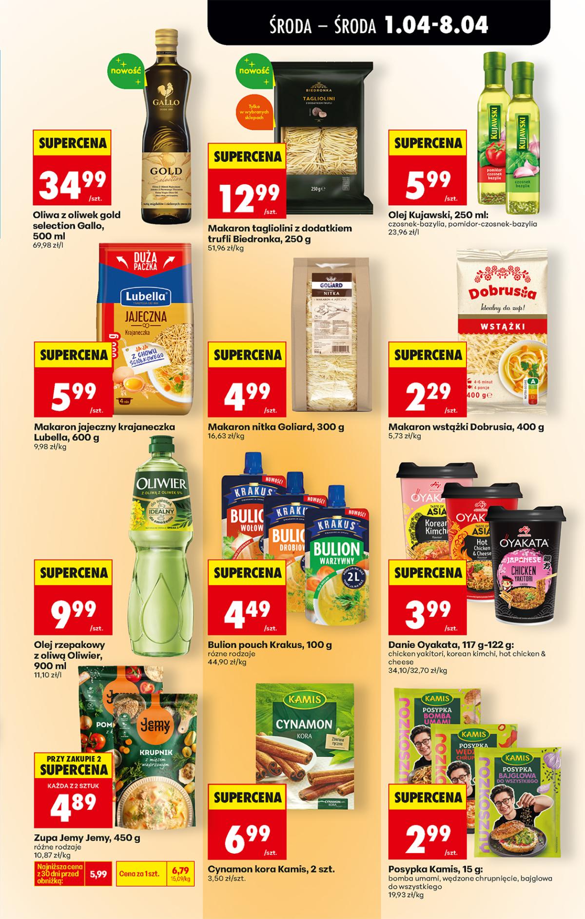 Leták Biedronka Polsko 1.4.-7.4.2026 strana 51