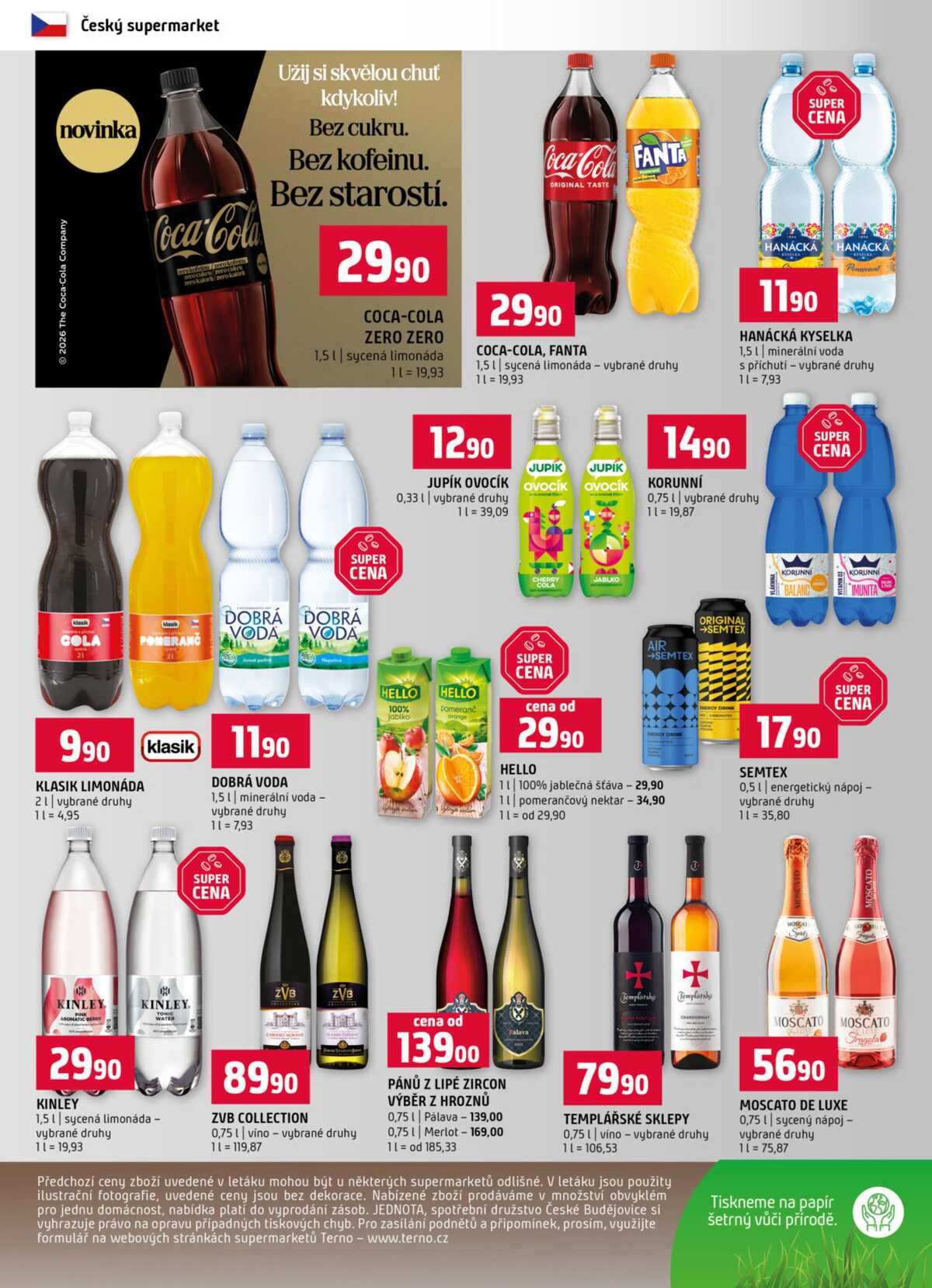 Terno Zlín, Jihlava, Český Krumlov, Prachatice, Strakonice a Tábor od 8.4. do 14.4.2026 strana 12