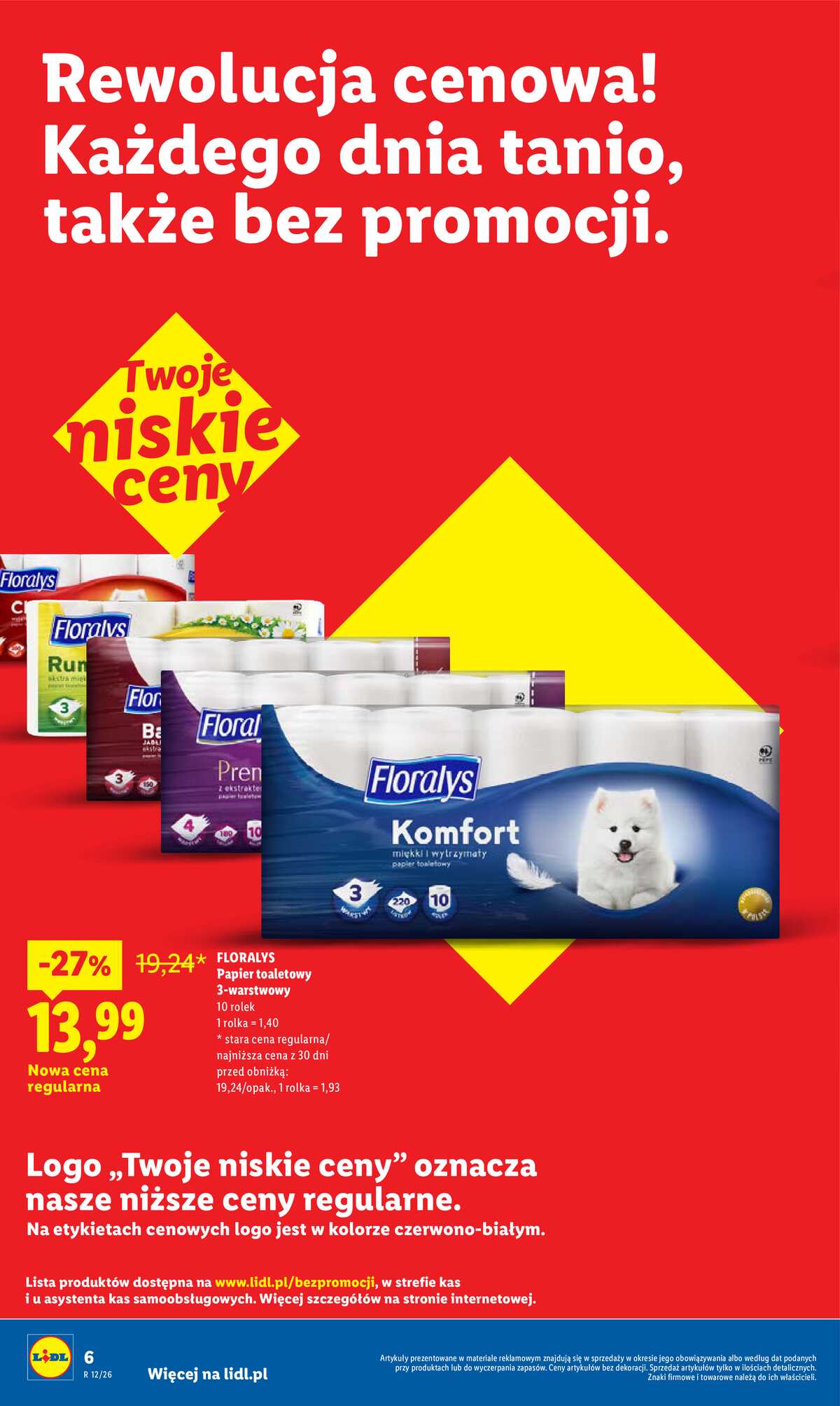 Leták Lidl Polsko 1.3.-6.4.2026 - Cenová revoluce! strana 6