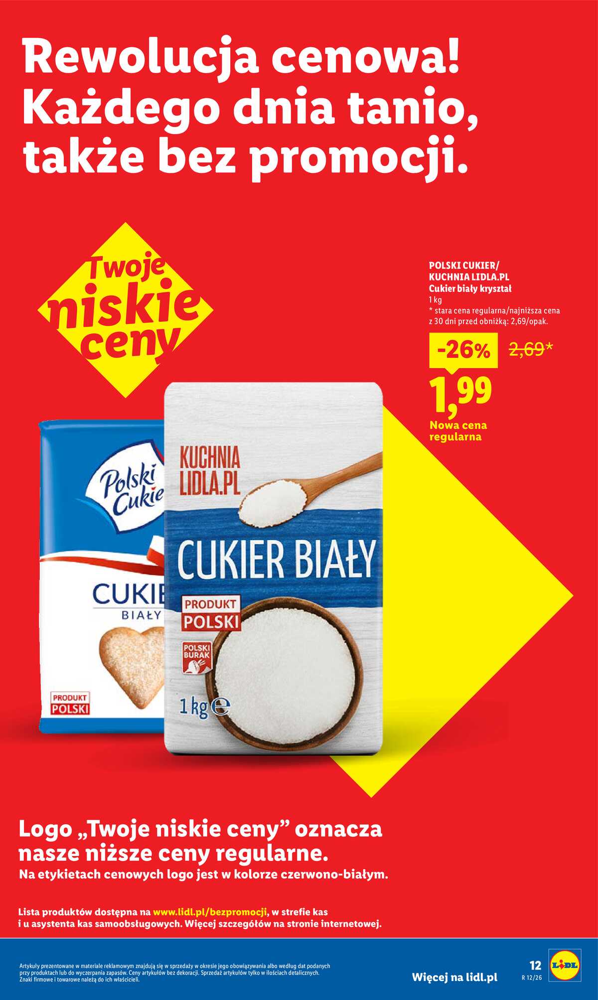 Leták Lidl Polsko 1.3.-6.4.2026 - Cenová revoluce! strana 12