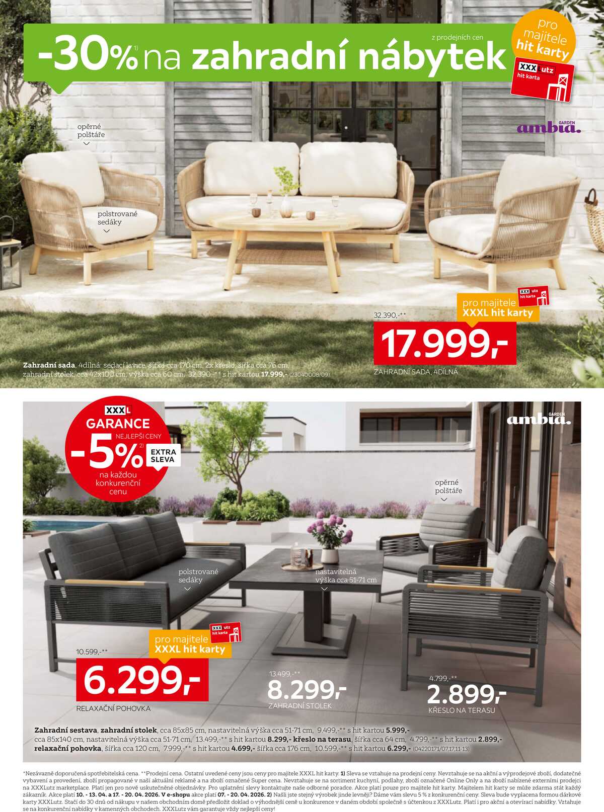 XXXLutz od 7.4. do 19.4.2026 strana 14