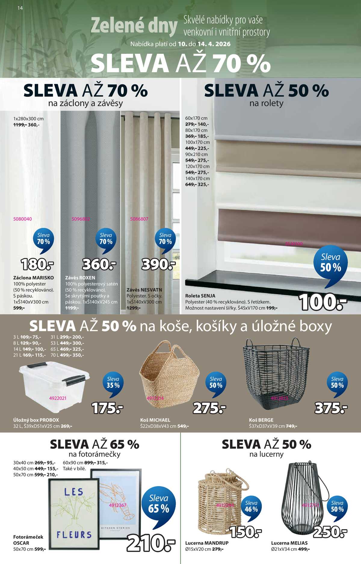 Jysk od 10.4. do 14.4.2026 strana 14