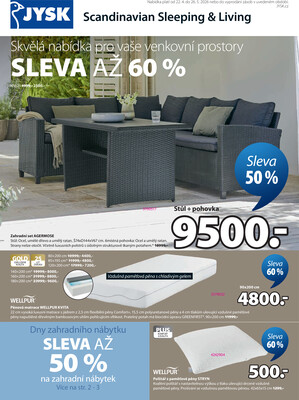 Jysk od 22.4. do 26.5.2026