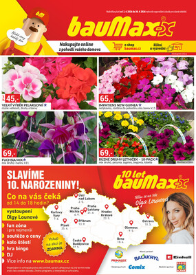Baumax letáky