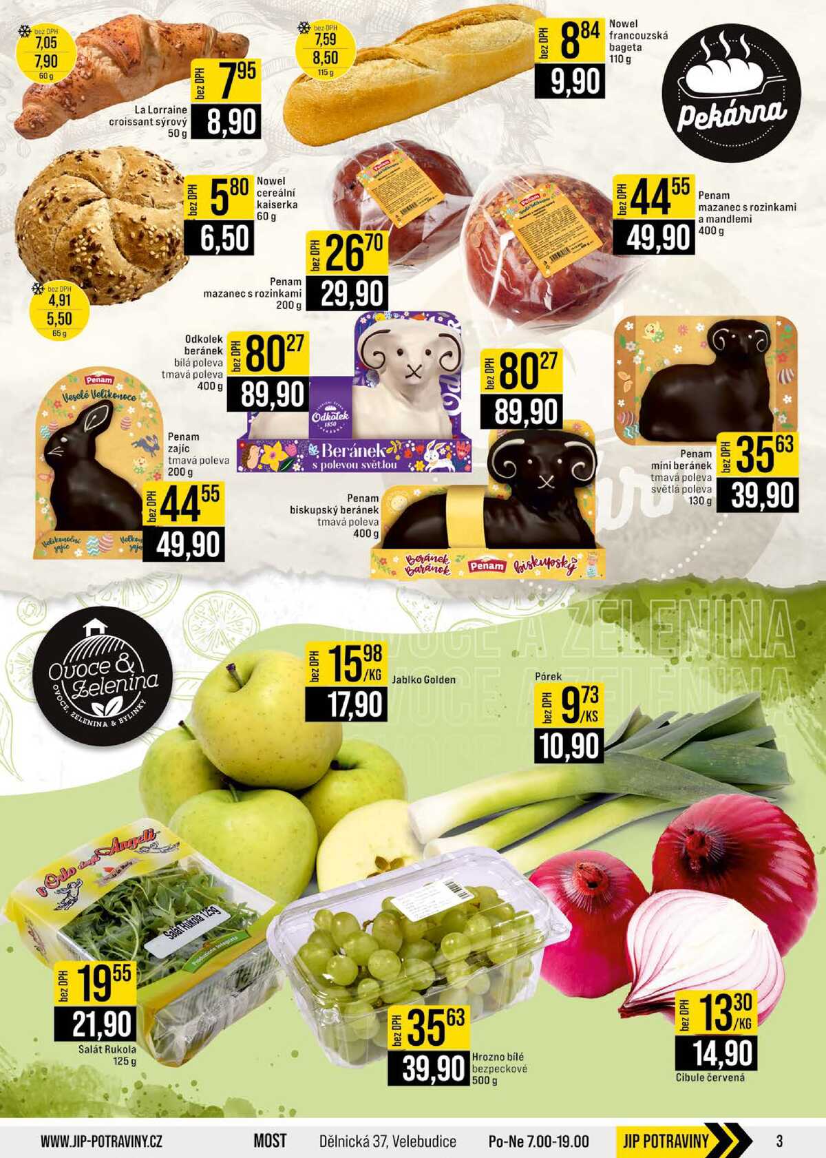 JIP Cash & Carry České Budějovice, Most, Náchod, Polička, Sušice a Svoboda nad Úpou od 1.4. do 7.4.2026 strana 3