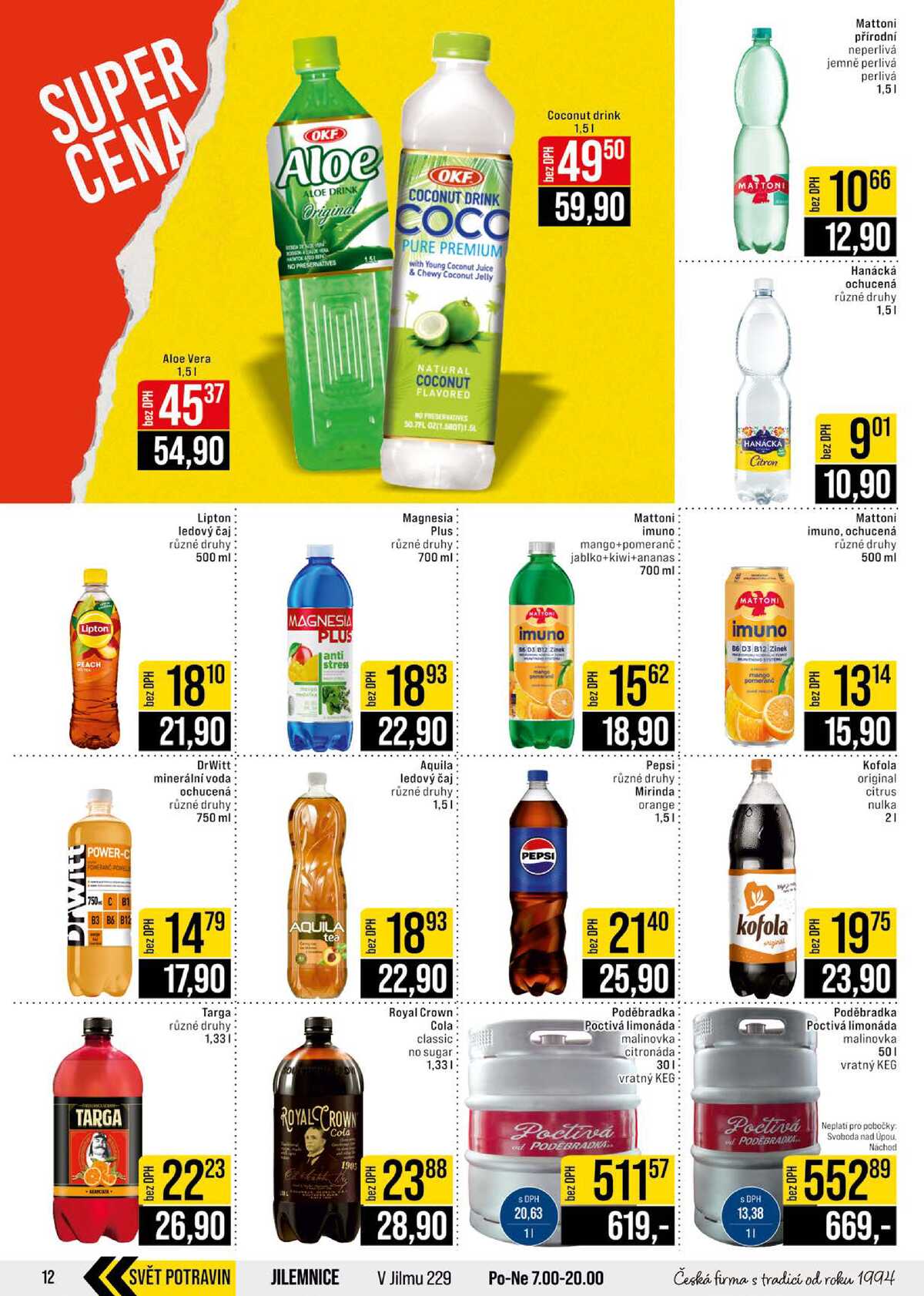 JIP Cash & Carry České Budějovice, Most, Náchod, Polička, Sušice a Svoboda nad Úpou od 1.4. do 7.4.2026 strana 12