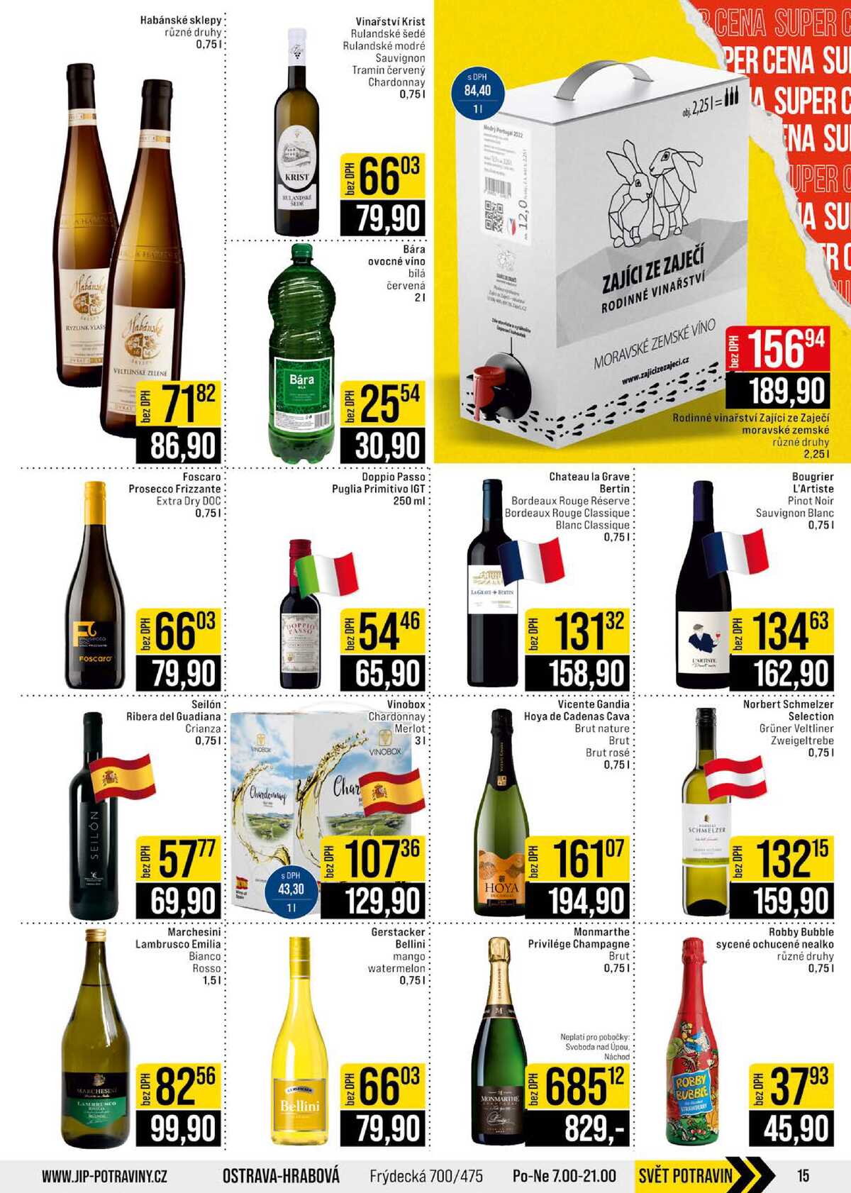 JIP Cash & Carry České Budějovice, Most, Náchod, Polička, Sušice a Svoboda nad Úpou od 1.4. do 7.4.2026 strana 15