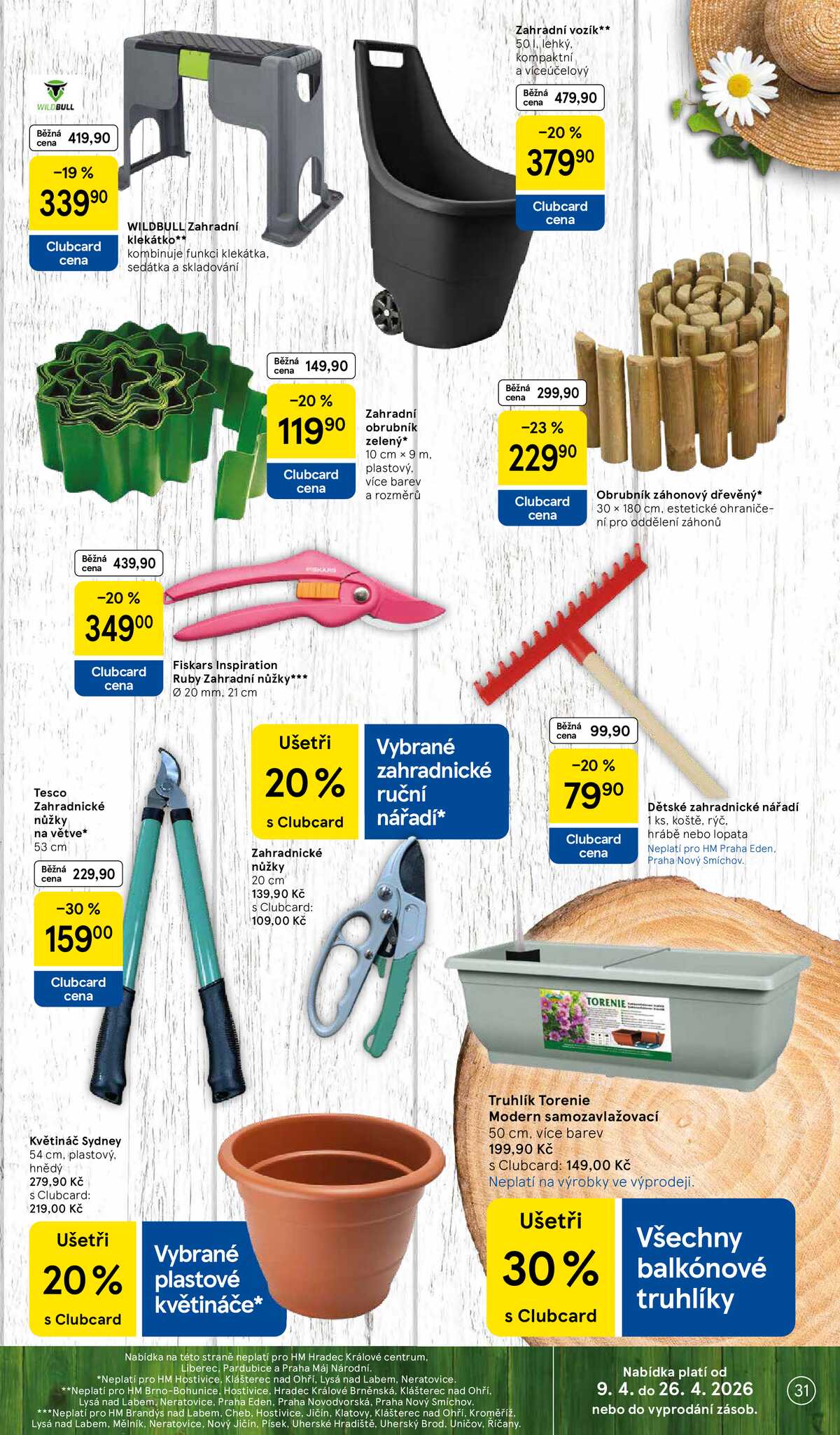 Tesco malé hypermarkety od 7.4. do 14.4.2026 strana 31